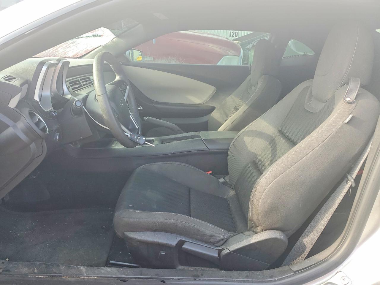 2015 Chevrolet Camaro Ls Silver vin: 2G1FA1E3XF9286141