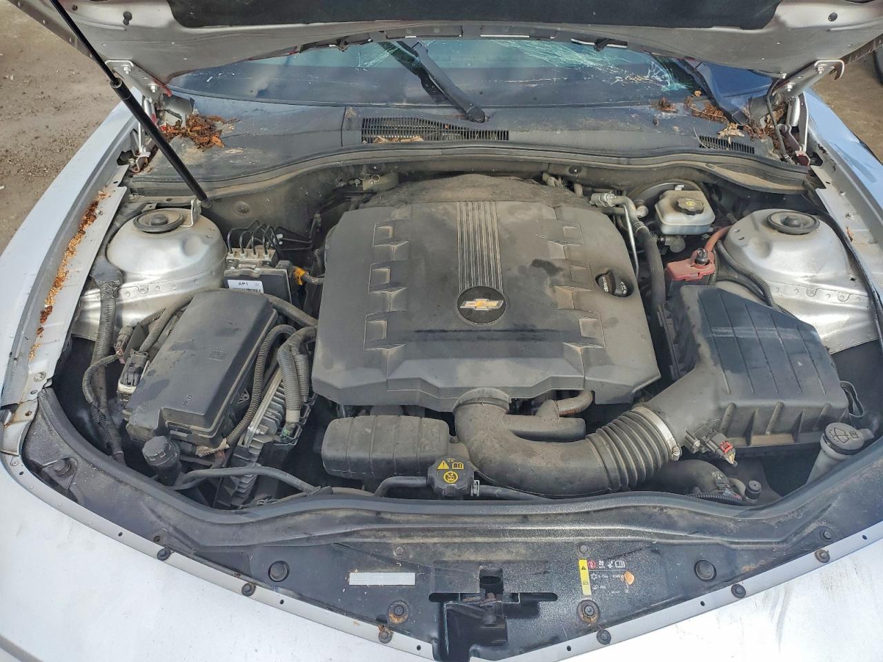 2015 Chevrolet Camaro Ls Silver vin: 2G1FA1E3XF9286141