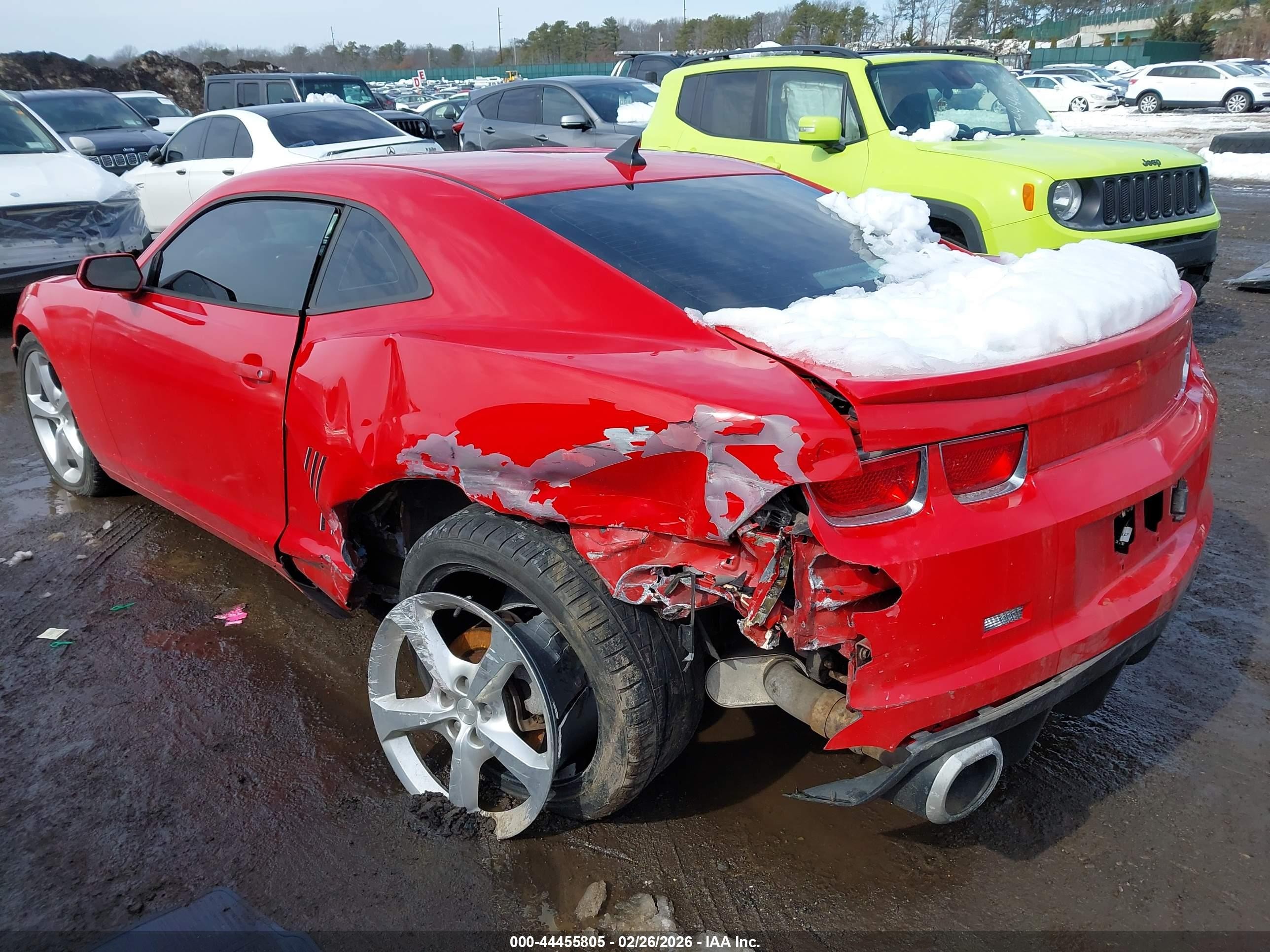 2011 Chevrolet Camaro 2ls Red vin: 2G1FA1ED1B9120979
