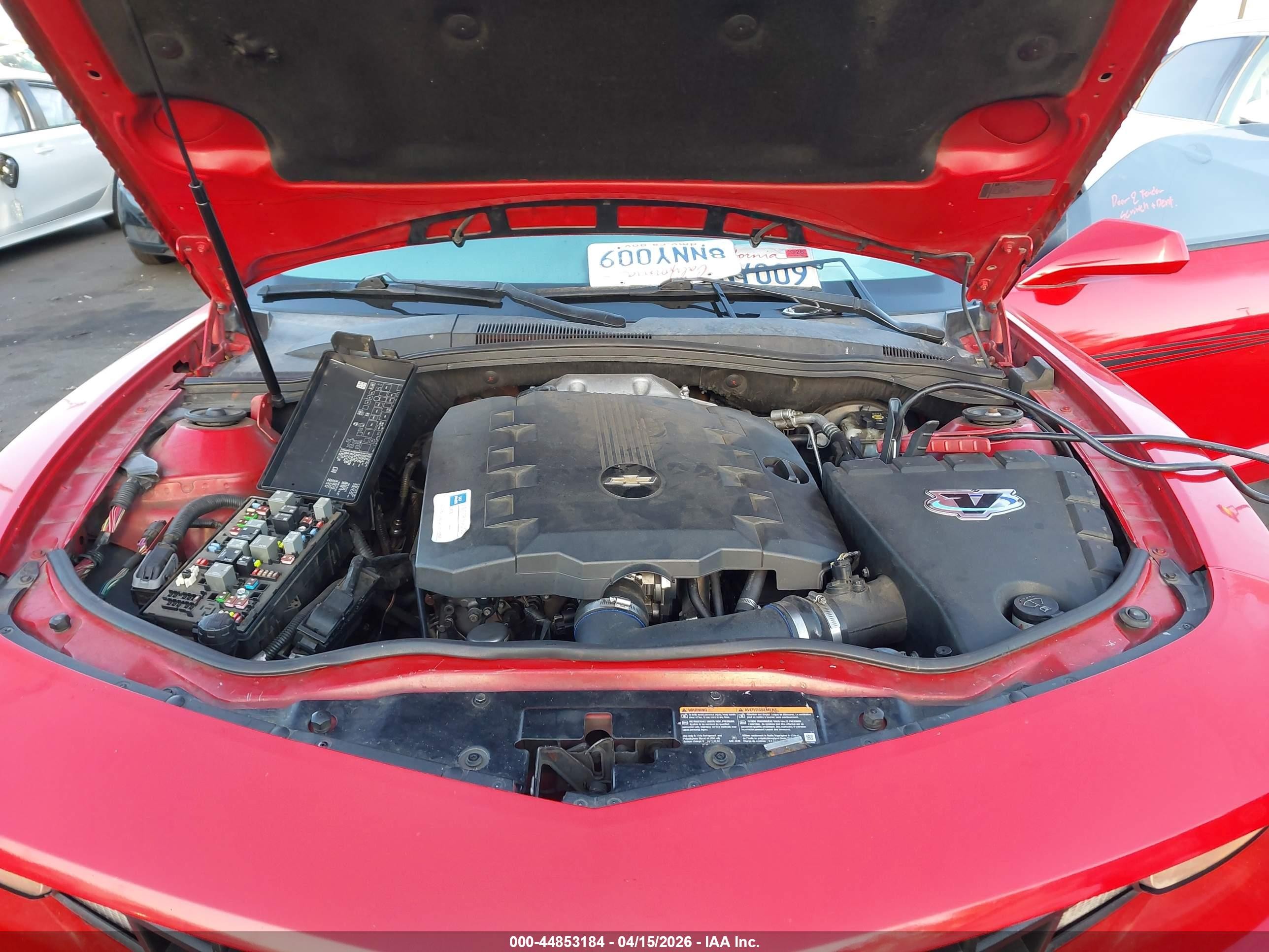 2011 Chevrolet Camaro 2ls Red vin: 2G1FA1ED1B9121016