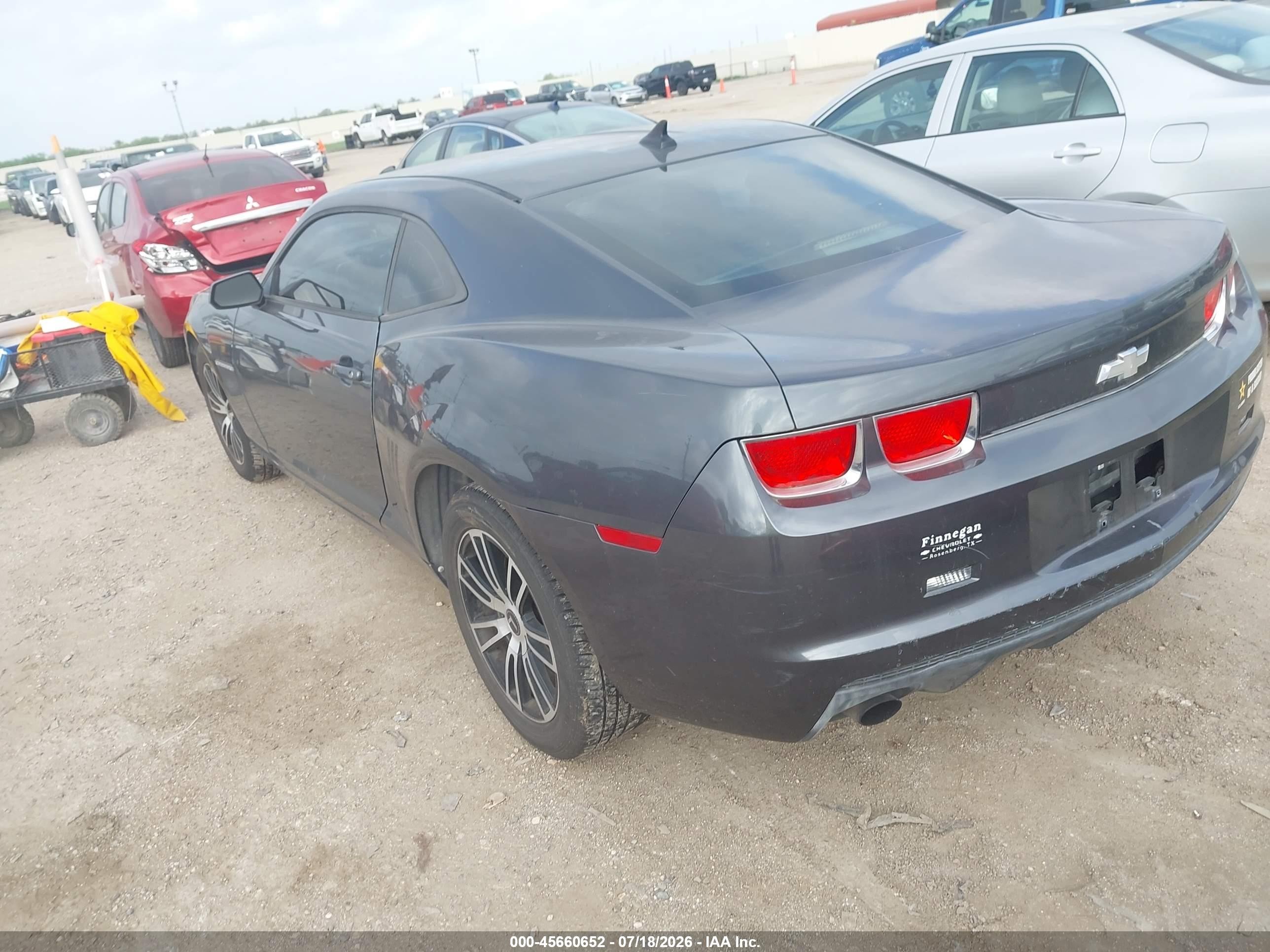 2011 Chevrolet Camaro 2ls Gray vin: 2G1FA1ED1B9124613