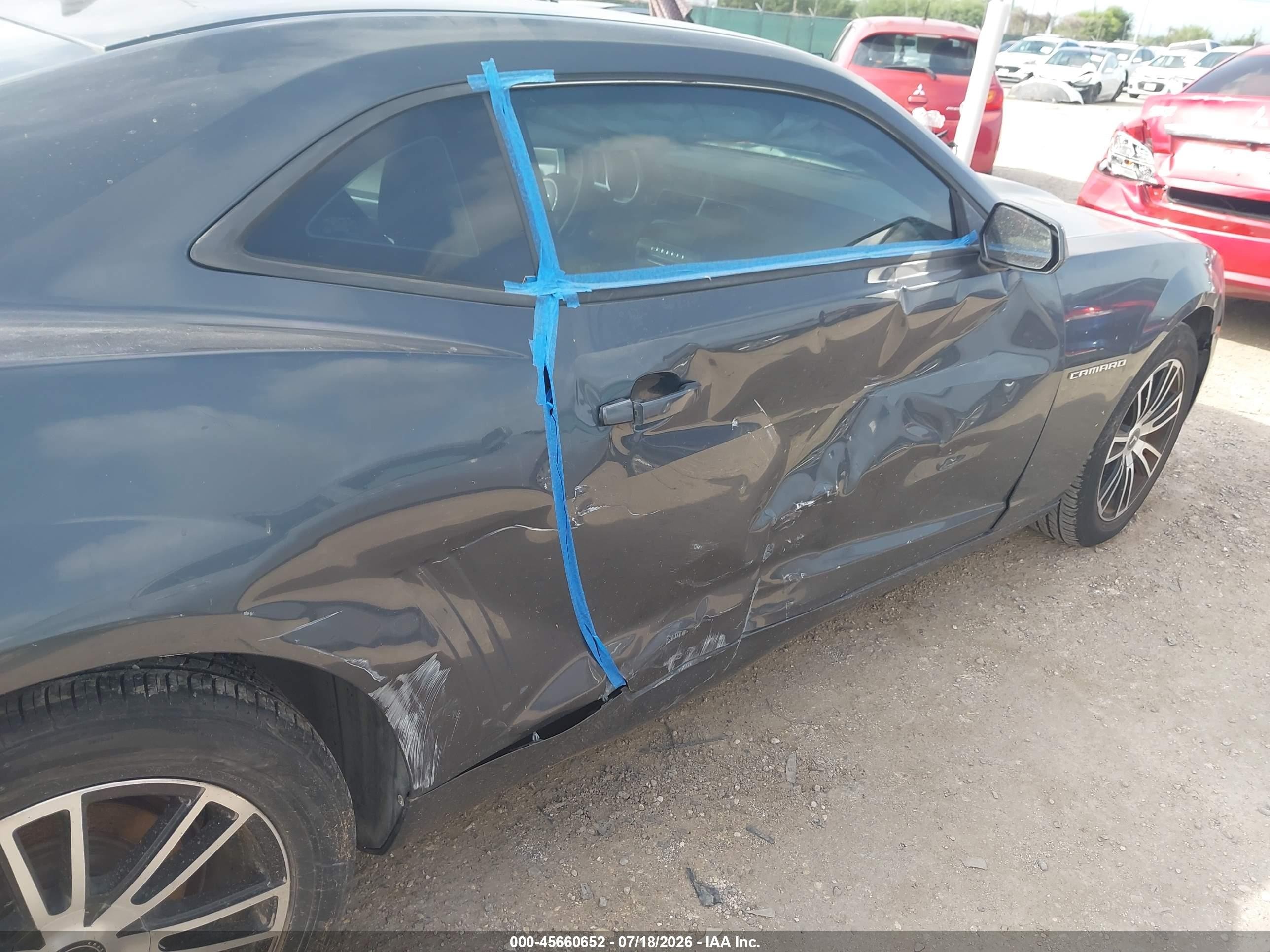 2011 Chevrolet Camaro 2ls Gray vin: 2G1FA1ED1B9124613