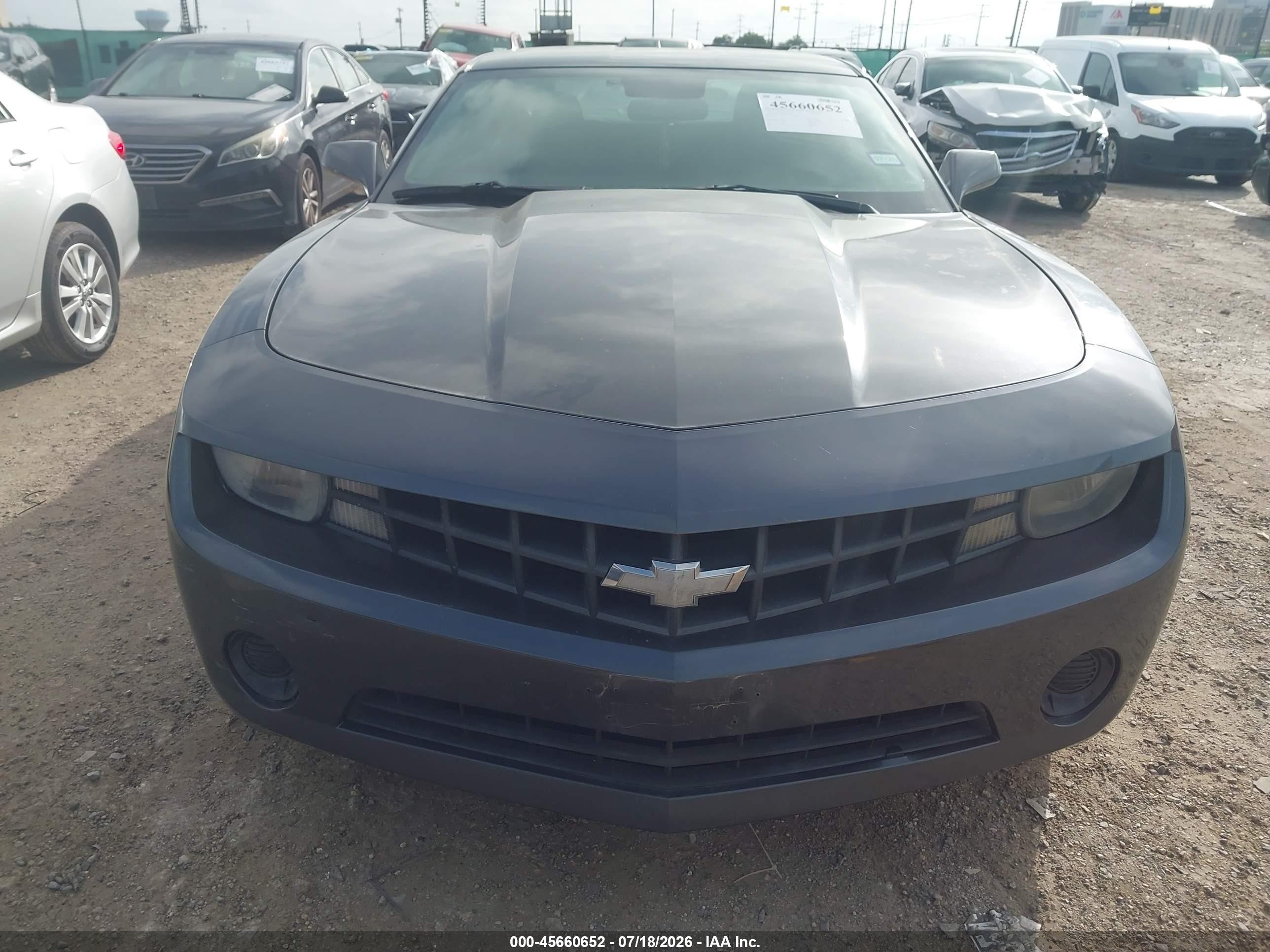 2011 Chevrolet Camaro 2ls Gray vin: 2G1FA1ED1B9124613