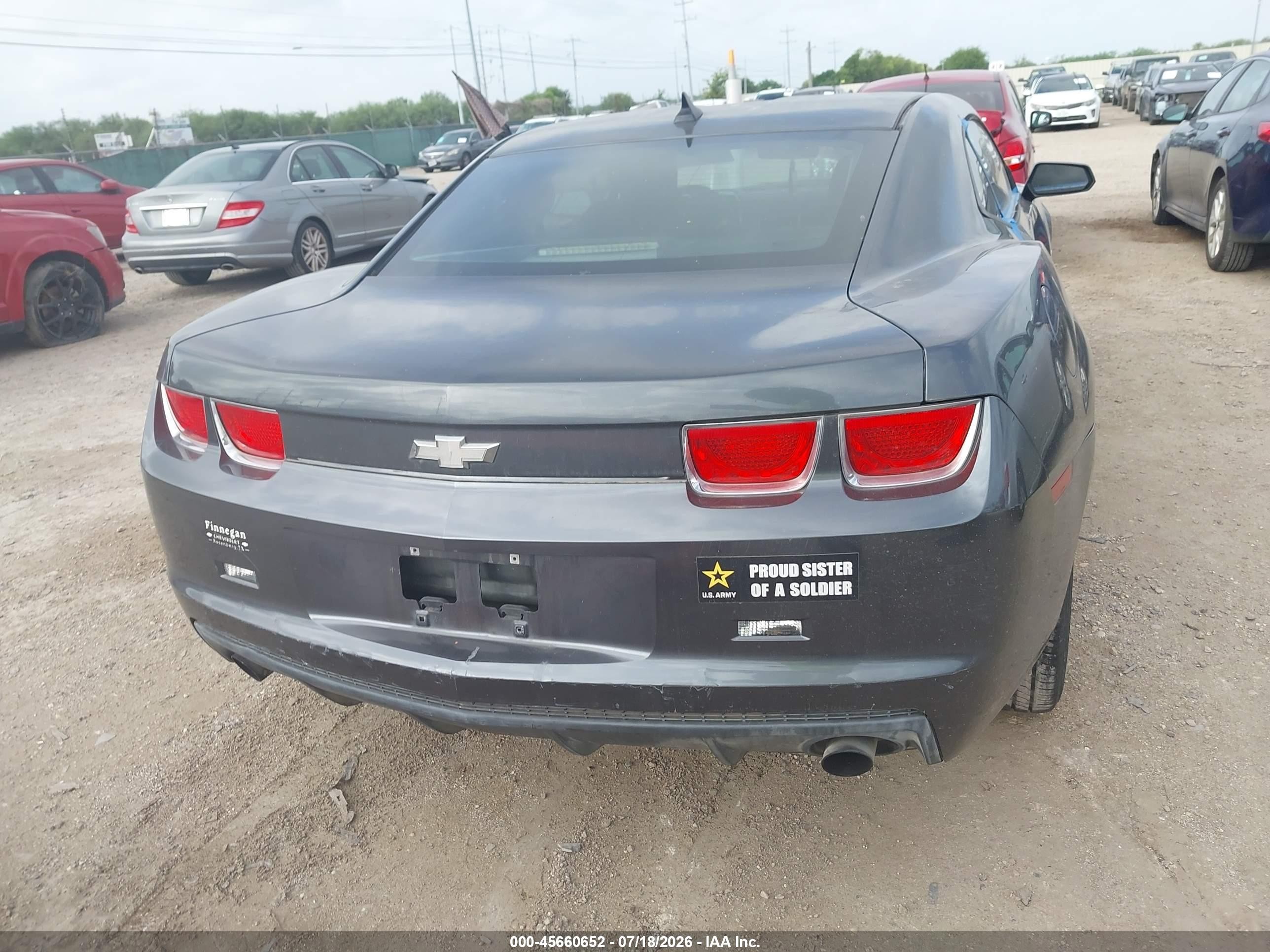 2011 Chevrolet Camaro 2ls Gray vin: 2G1FA1ED1B9124613