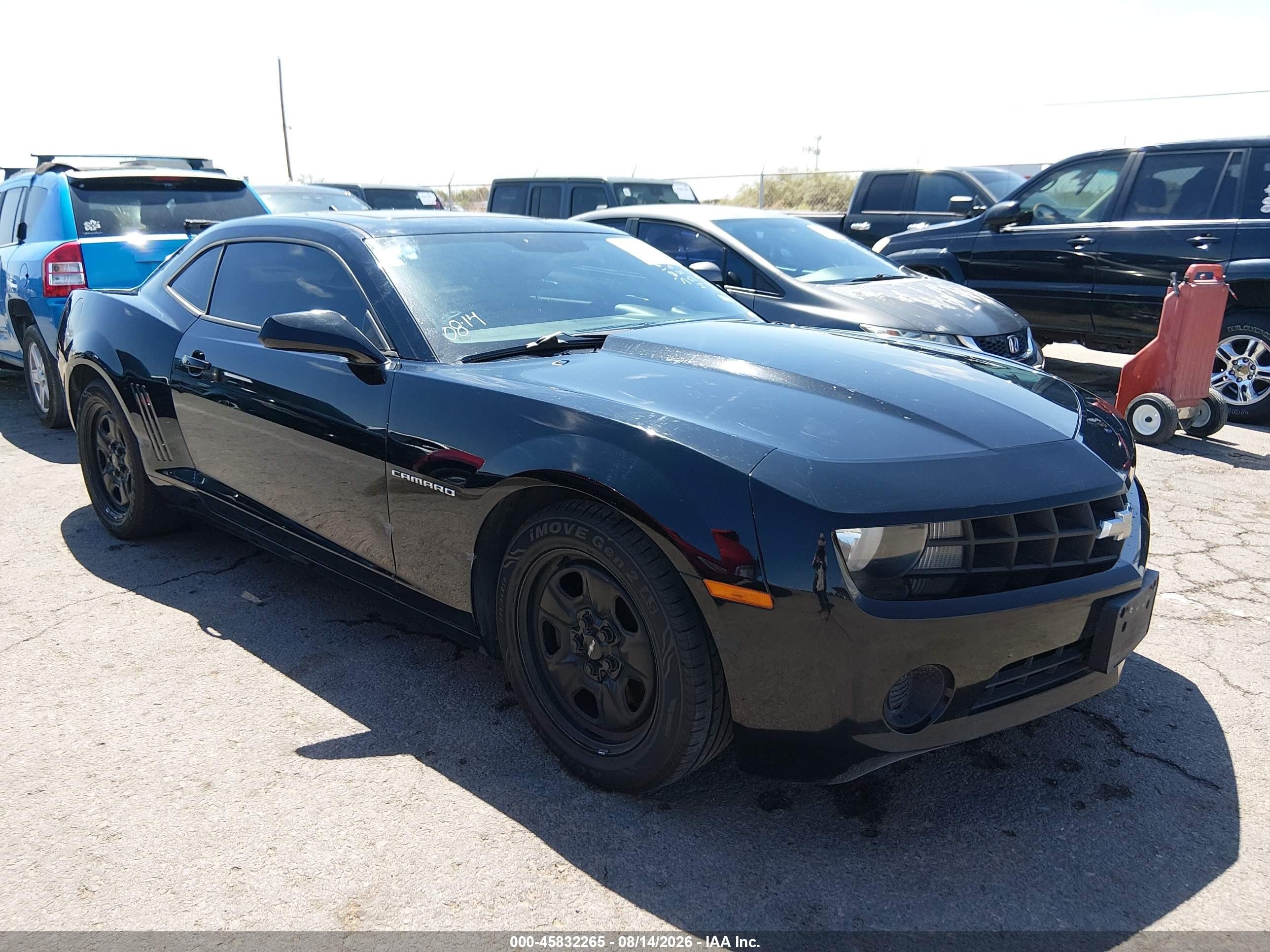 2011 Chevrolet Camaro 2ls Black vin: 2G1FA1ED1B9162973