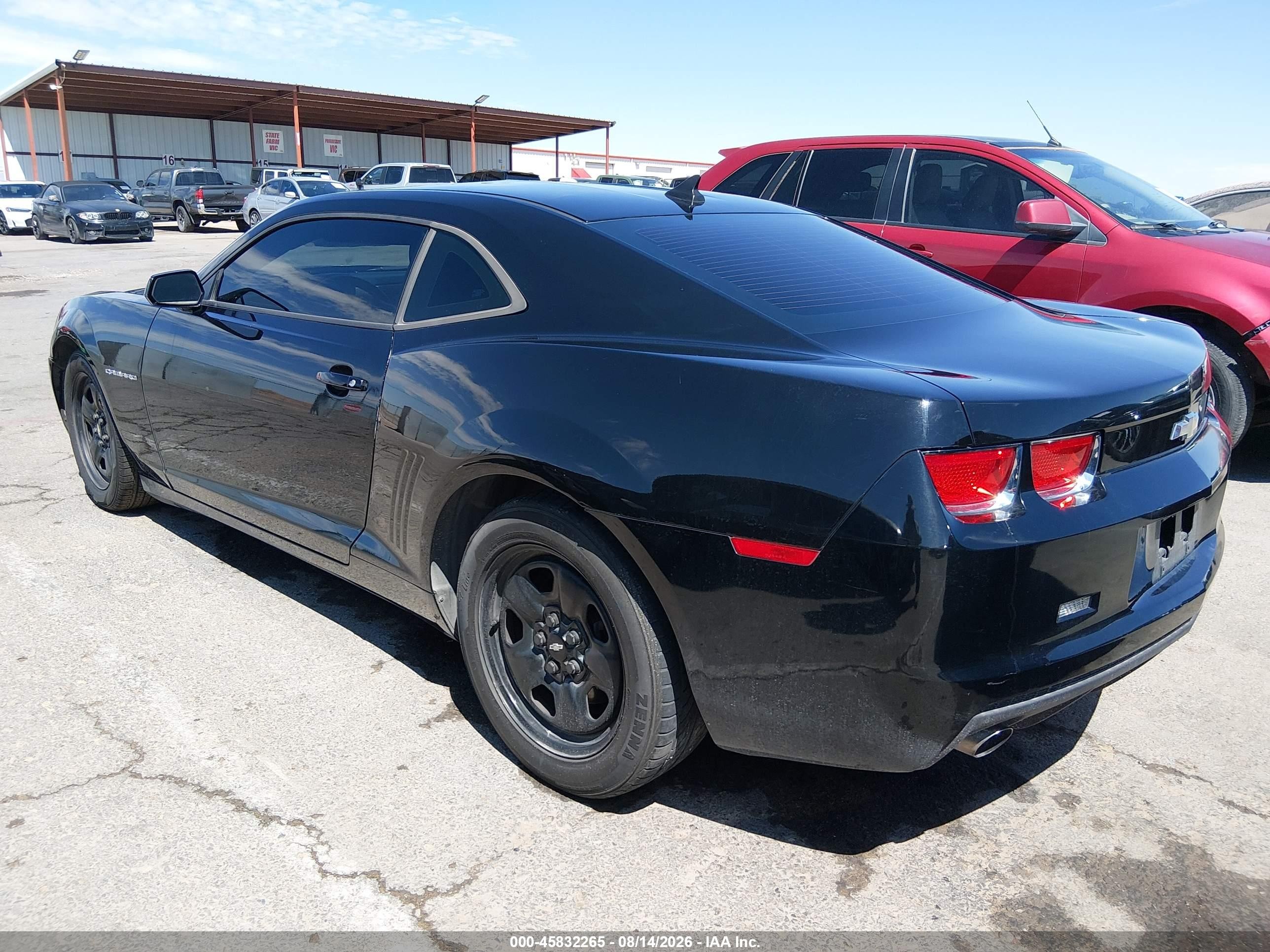 2011 Chevrolet Camaro 2ls Black vin: 2G1FA1ED1B9162973