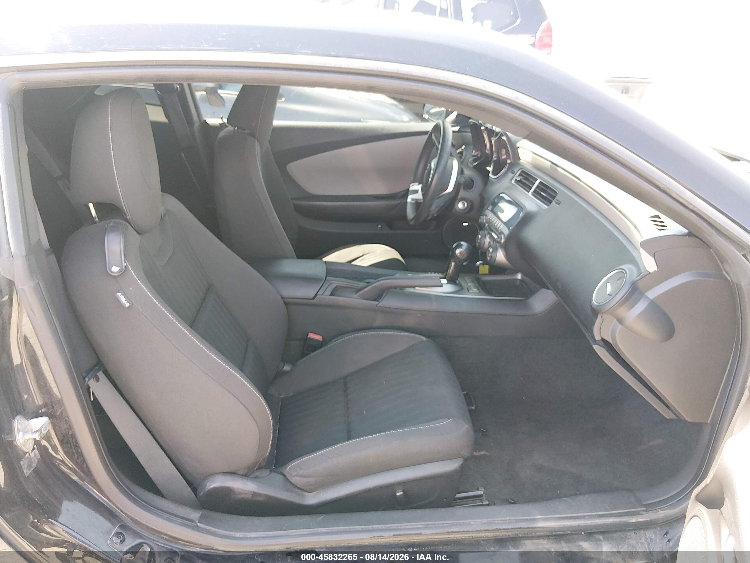 2011 Chevrolet Camaro 2ls Black vin: 2G1FA1ED1B9162973