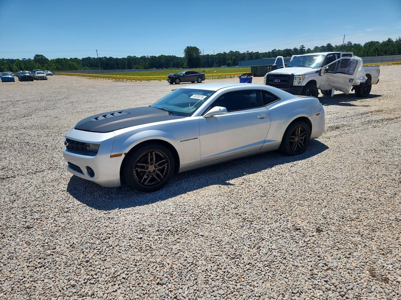2011 Chevrolet Camaro Ls Silver vin: 2G1FA1ED1B9204770