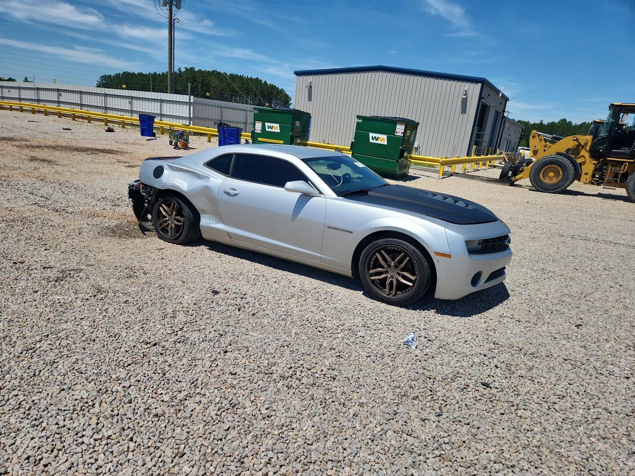 2011 Chevrolet Camaro Ls Silver vin: 2G1FA1ED1B9204770