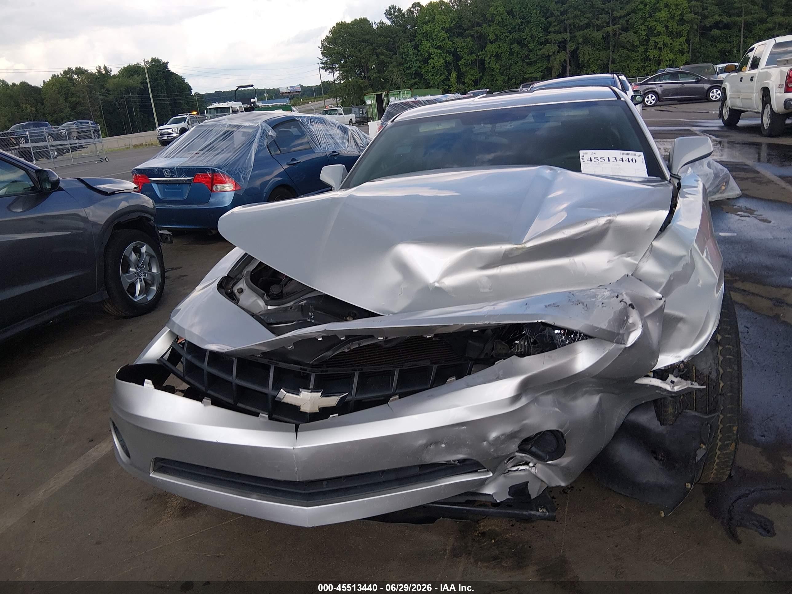 2011 Chevrolet Camaro 2ls Silver vin: 2G1FA1ED1B9212139