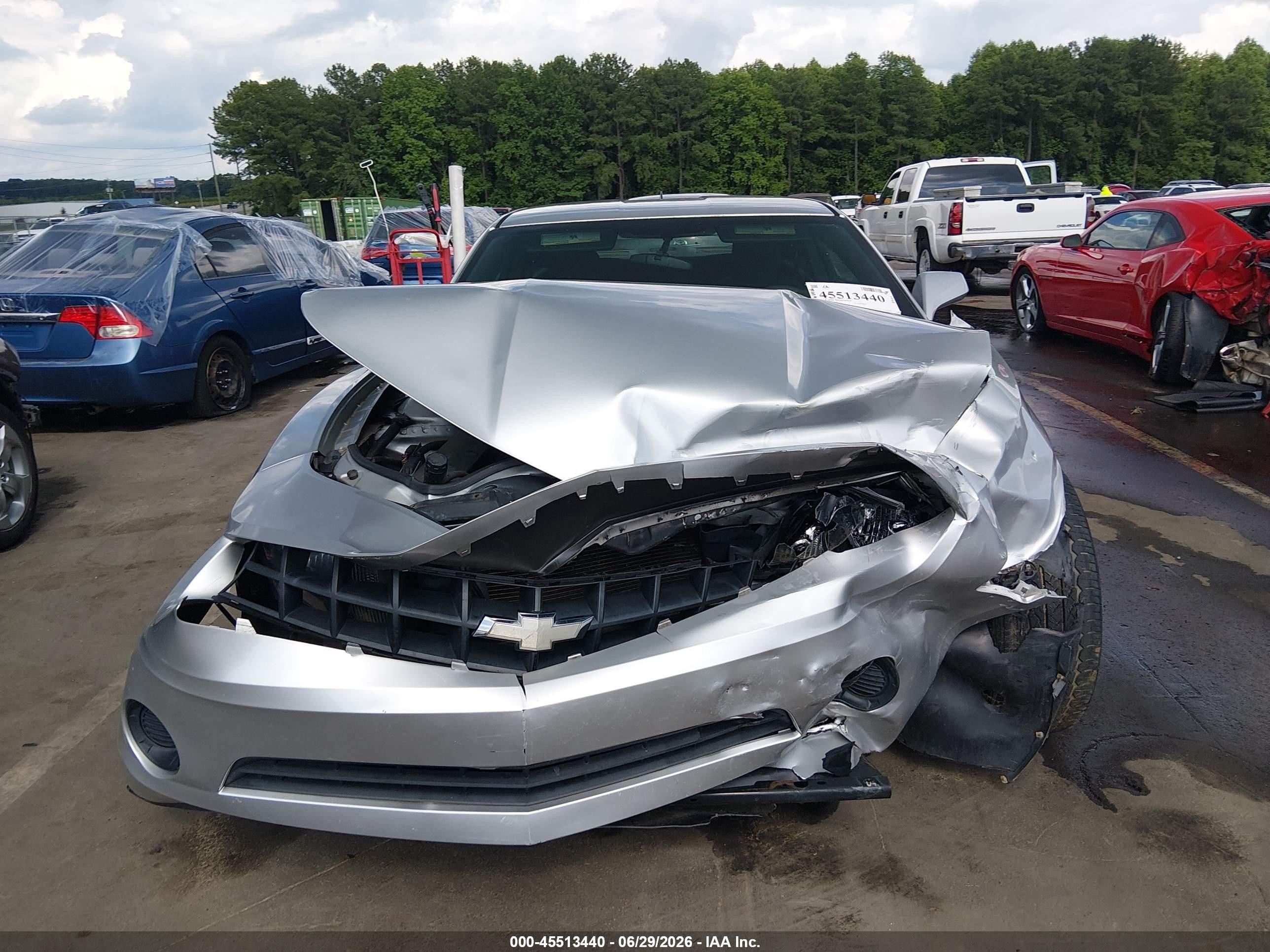2011 Chevrolet Camaro 2ls Silver vin: 2G1FA1ED1B9212139