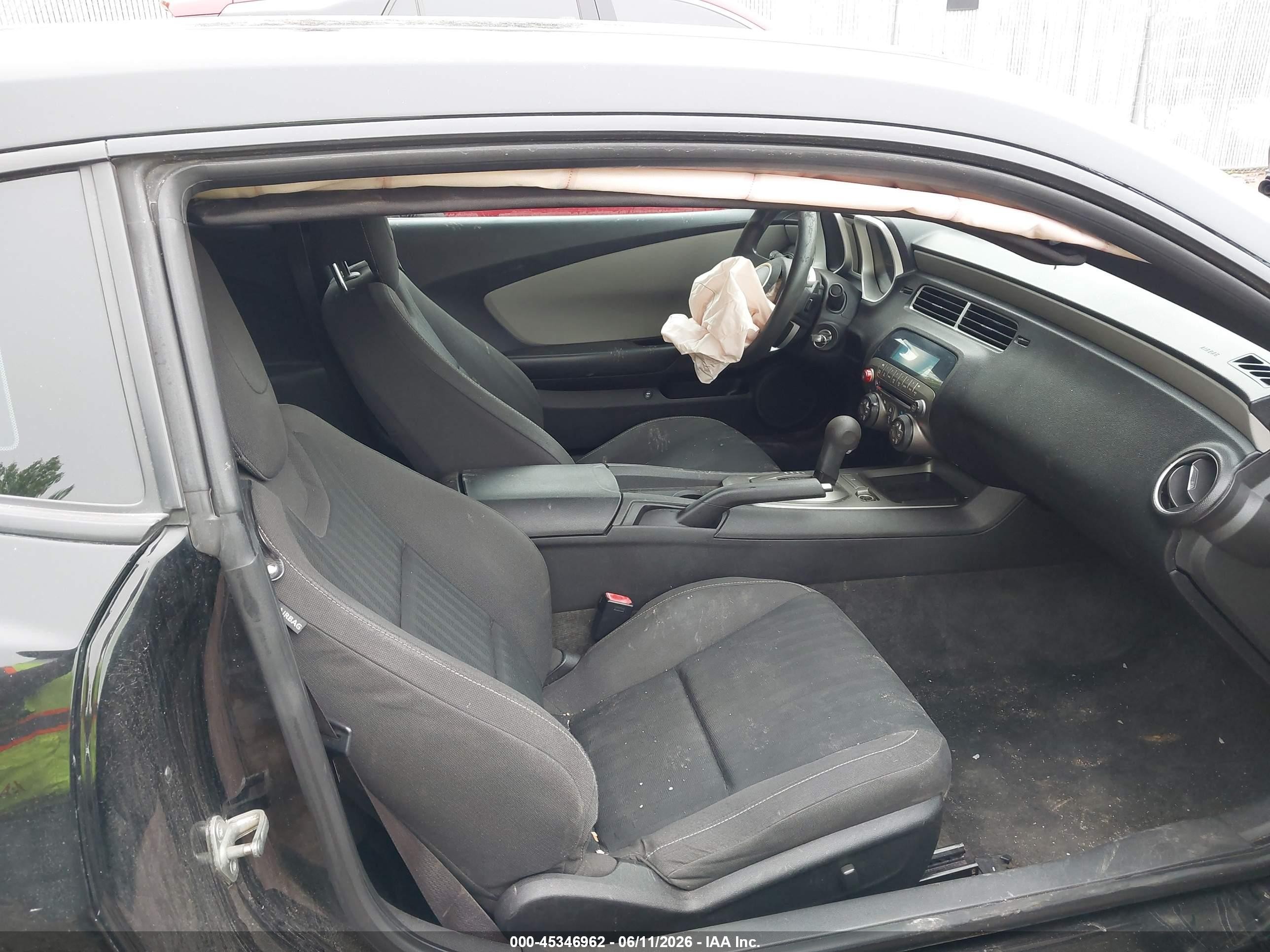 2011 Chevrolet Camaro 2ls Black vin: 2G1FA1ED2B9100157