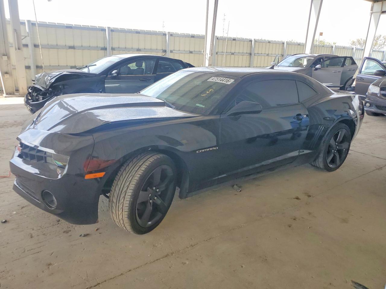 2011 Chevrolet Camaro Ls Black vin: 2G1FA1ED2B9153750