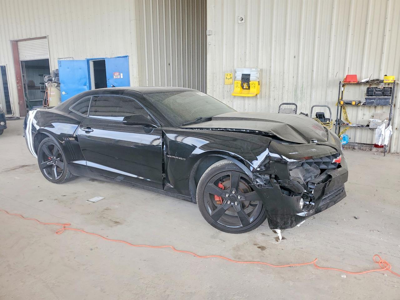 2011 Chevrolet Camaro Ls Black vin: 2G1FA1ED2B9153750