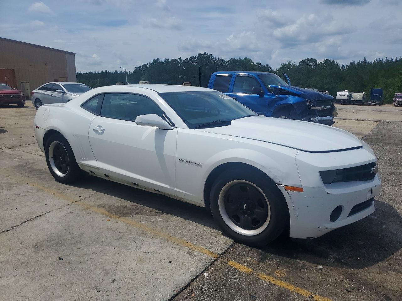2011 Chevrolet Camaro Ls White vin: 2G1FA1ED2B9209573