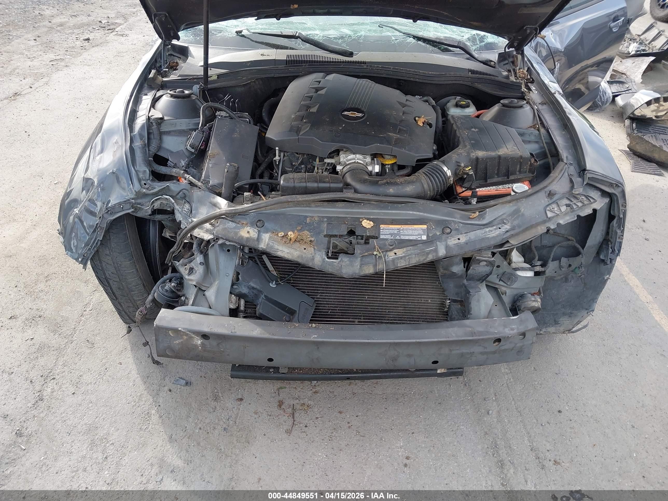 2011 Chevrolet Camaro 2ls Серый vin: 2G1FA1ED3B9123396
