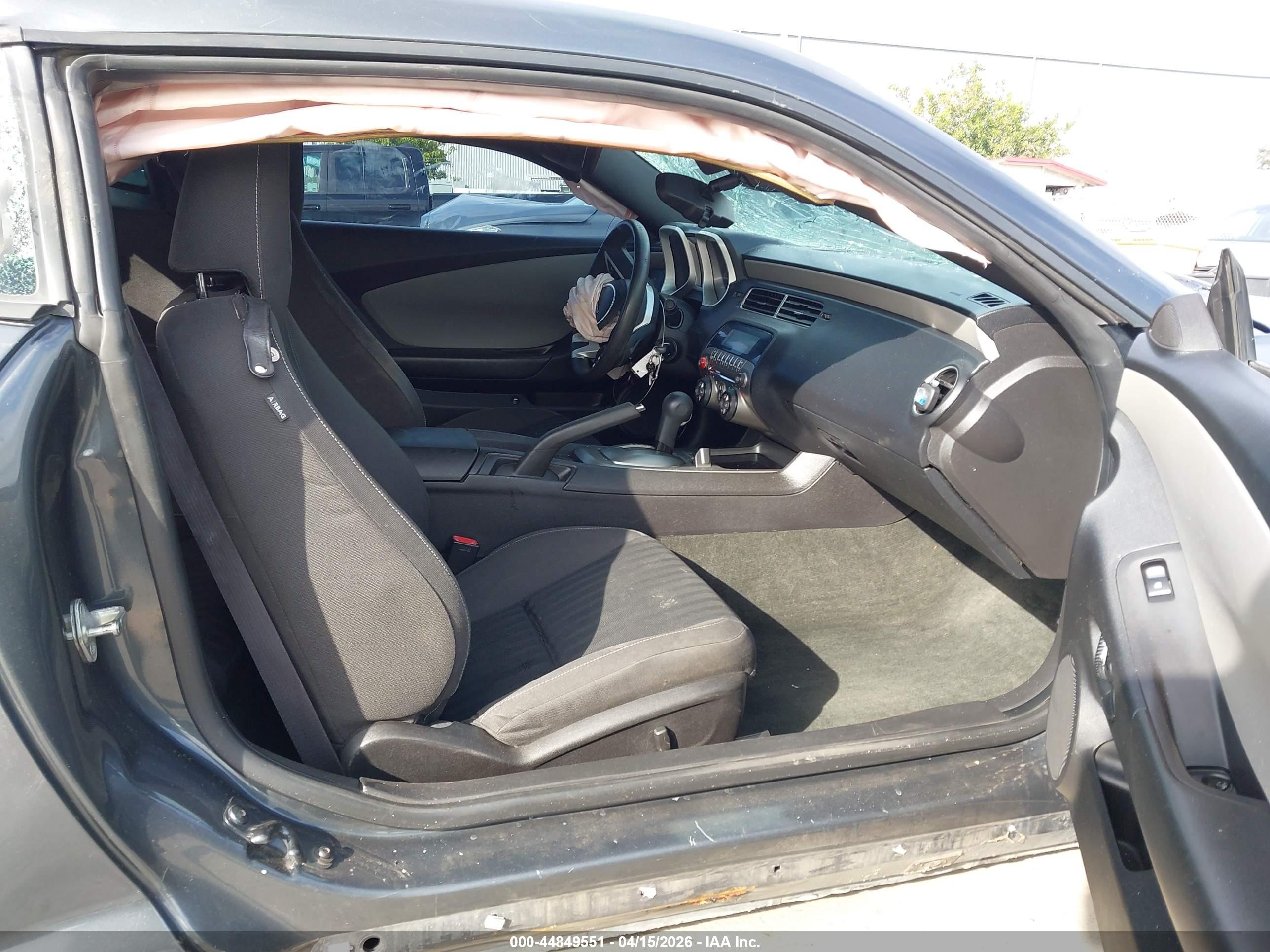 2011 Chevrolet Camaro 2ls Серый vin: 2G1FA1ED3B9123396