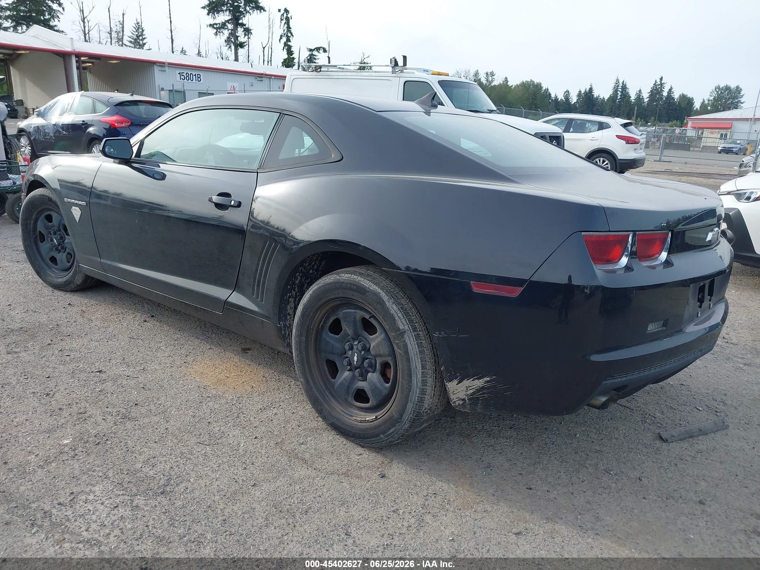 2011 Chevrolet Camaro 2ls Black vin: 2G1FA1ED3B9134866