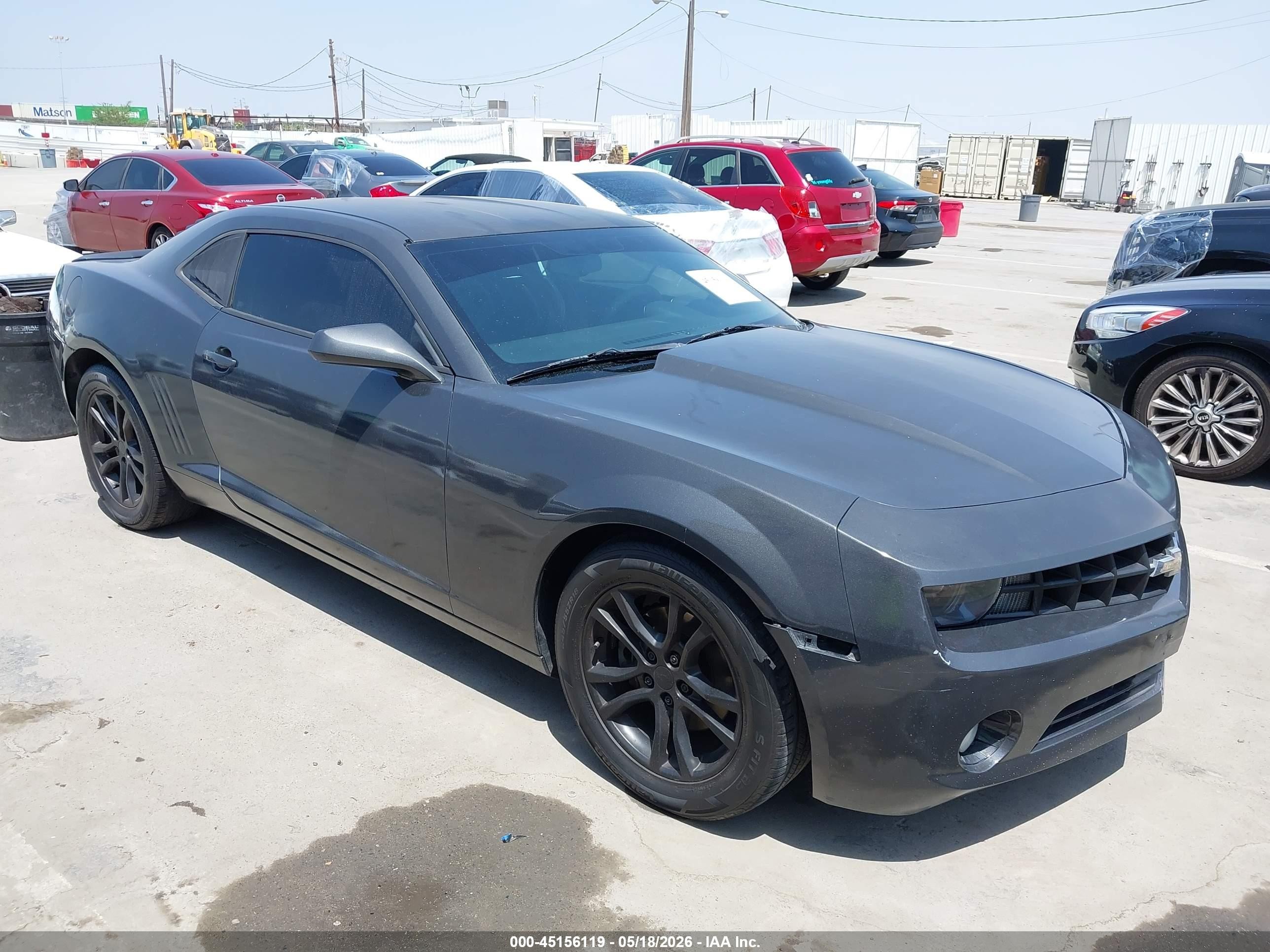 2011 Chevrolet Camaro 2ls Gray vin: 2G1FA1ED3B9159010