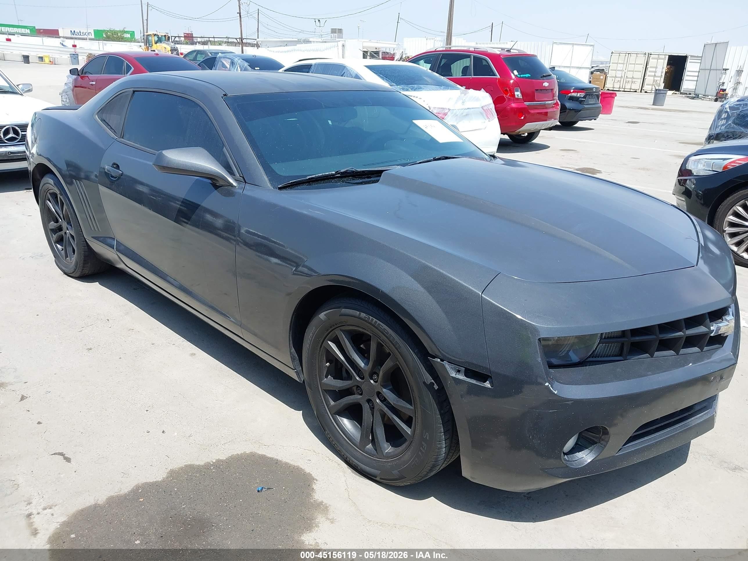 2011 Chevrolet Camaro 2ls Gray vin: 2G1FA1ED3B9159010