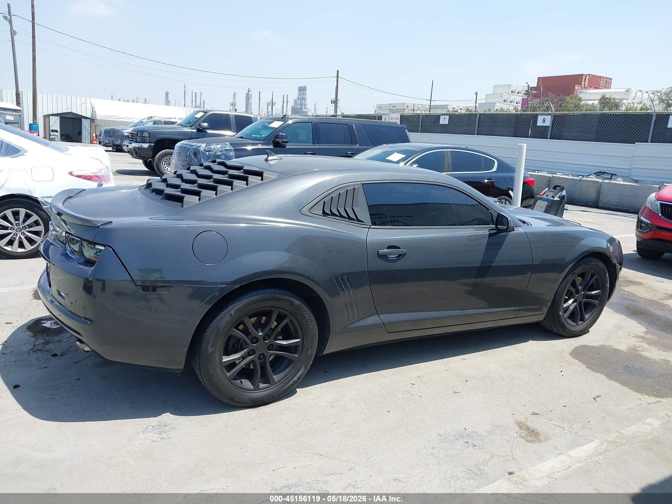 2011 Chevrolet Camaro 2ls Gray vin: 2G1FA1ED3B9159010