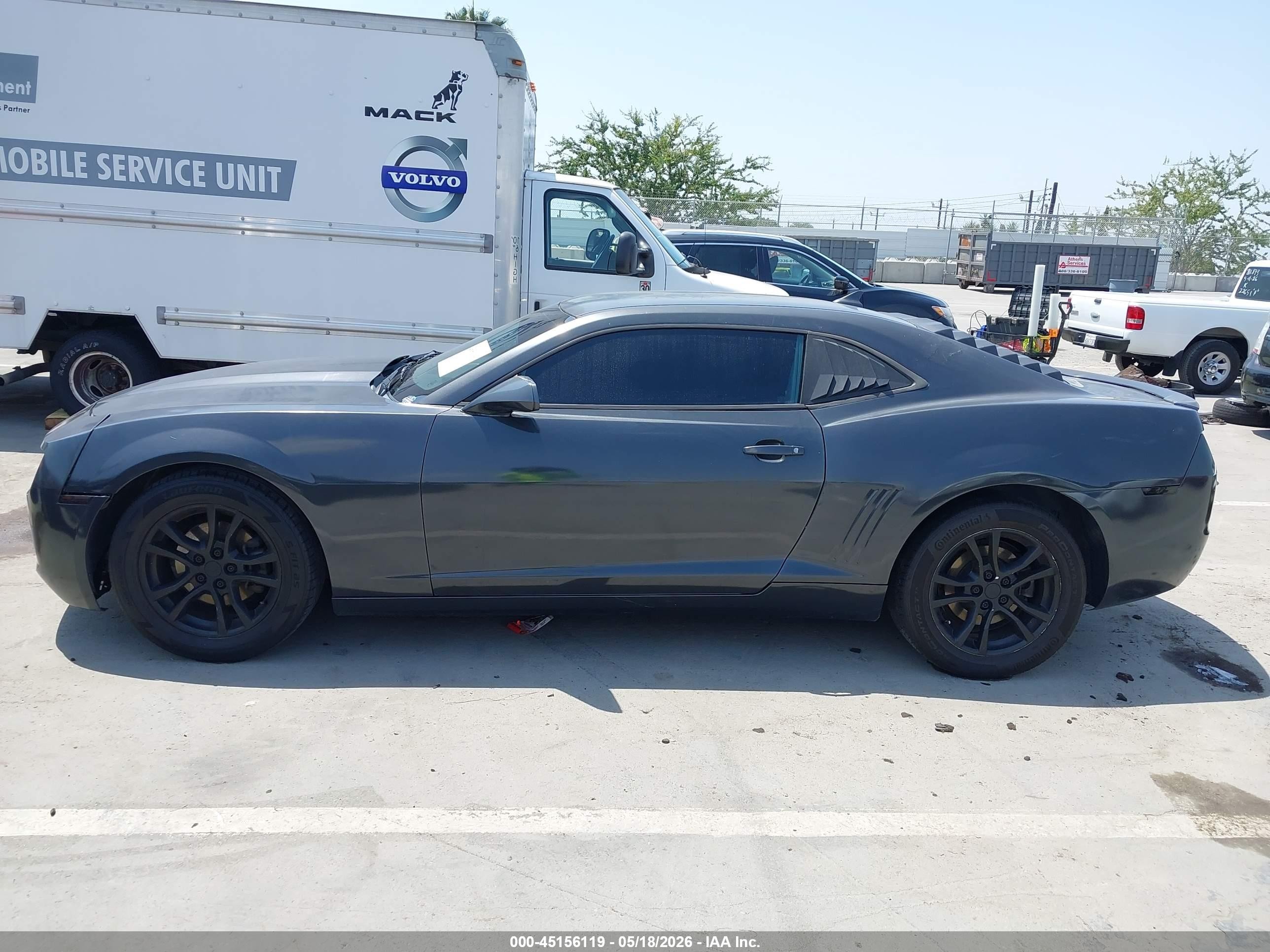 2011 Chevrolet Camaro 2ls Gray vin: 2G1FA1ED3B9159010
