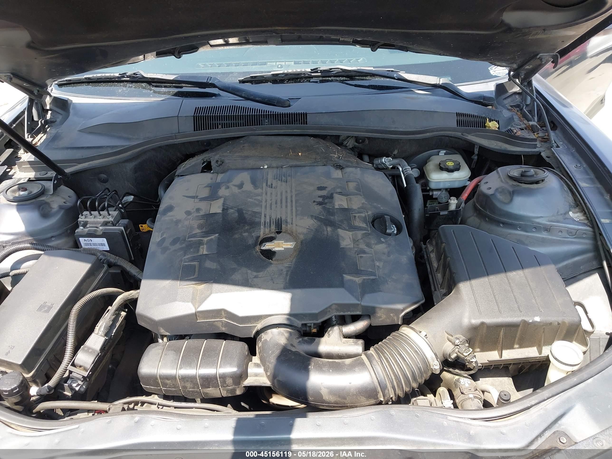 2011 Chevrolet Camaro 2ls Gray vin: 2G1FA1ED3B9159010