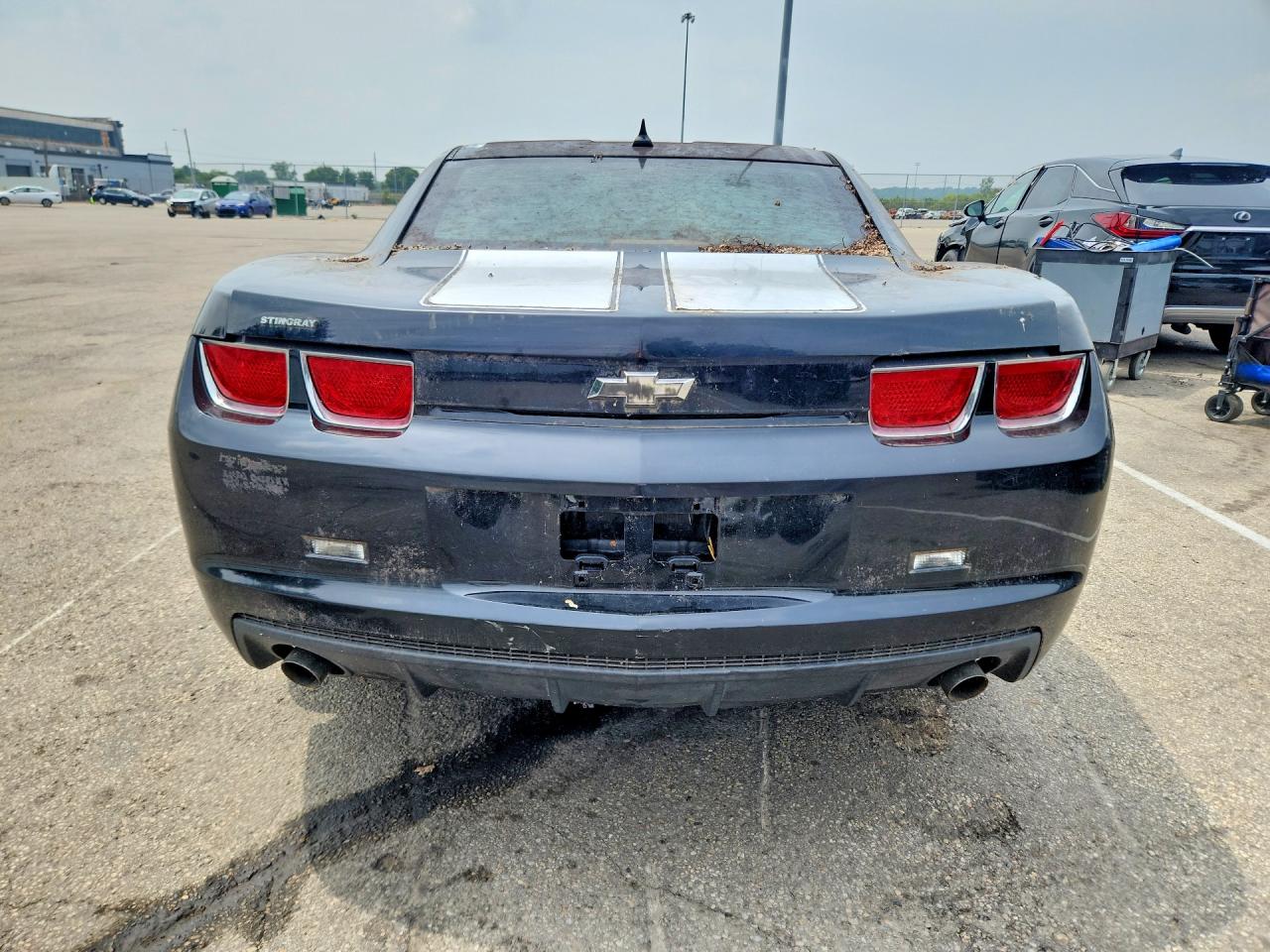 2011 Chevrolet Camaro Ls Черный vin: 2G1FA1ED4B9112097