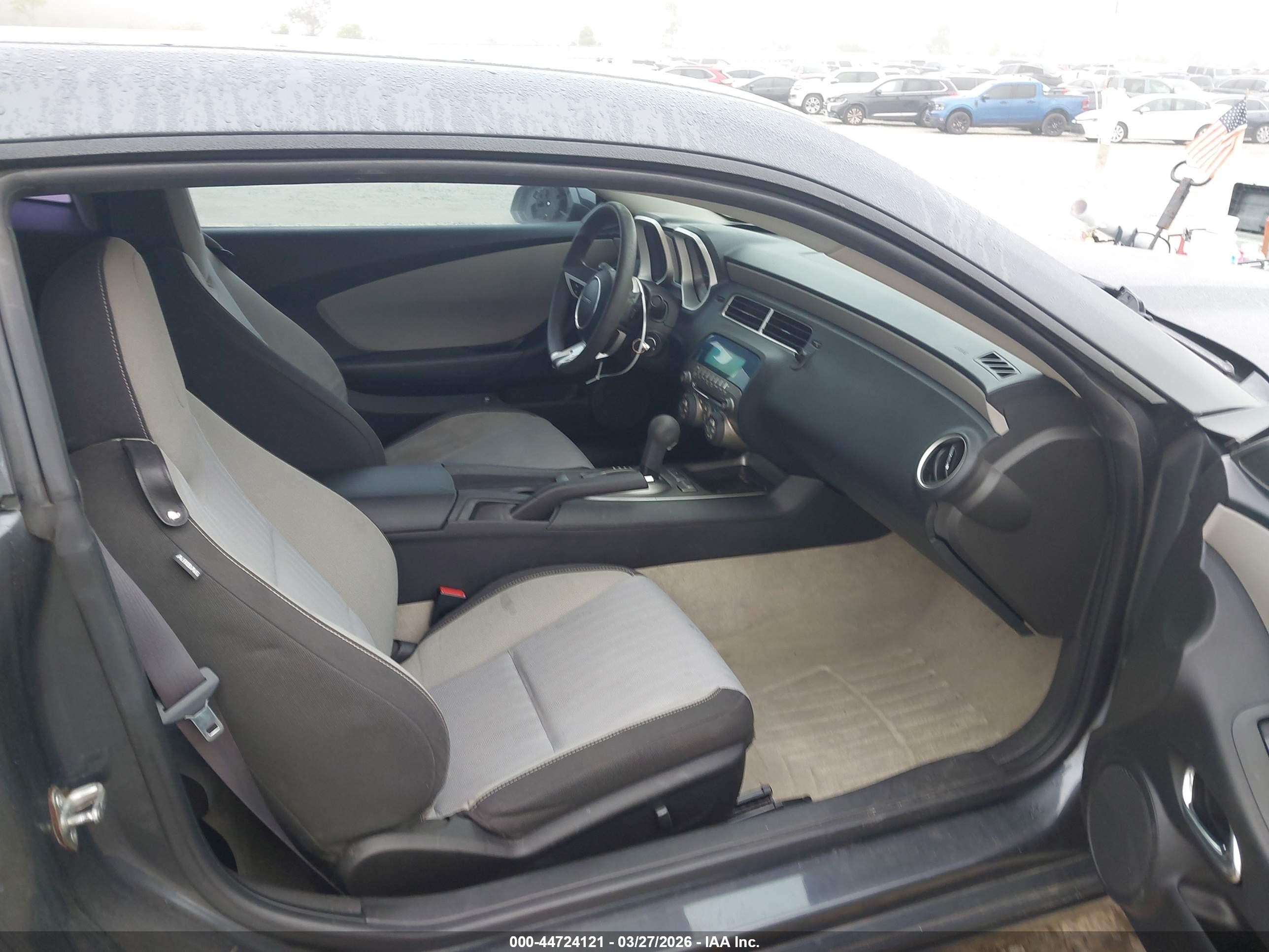 2011 Chevrolet Camaro 2ls Gray vin: 2G1FA1ED4B9158190