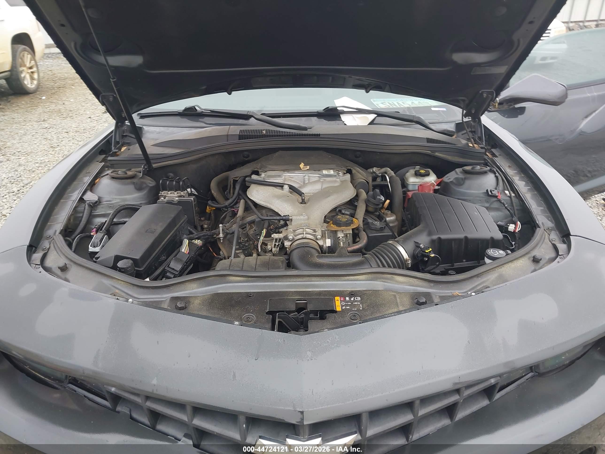 2011 Chevrolet Camaro 2ls Gray vin: 2G1FA1ED4B9158190