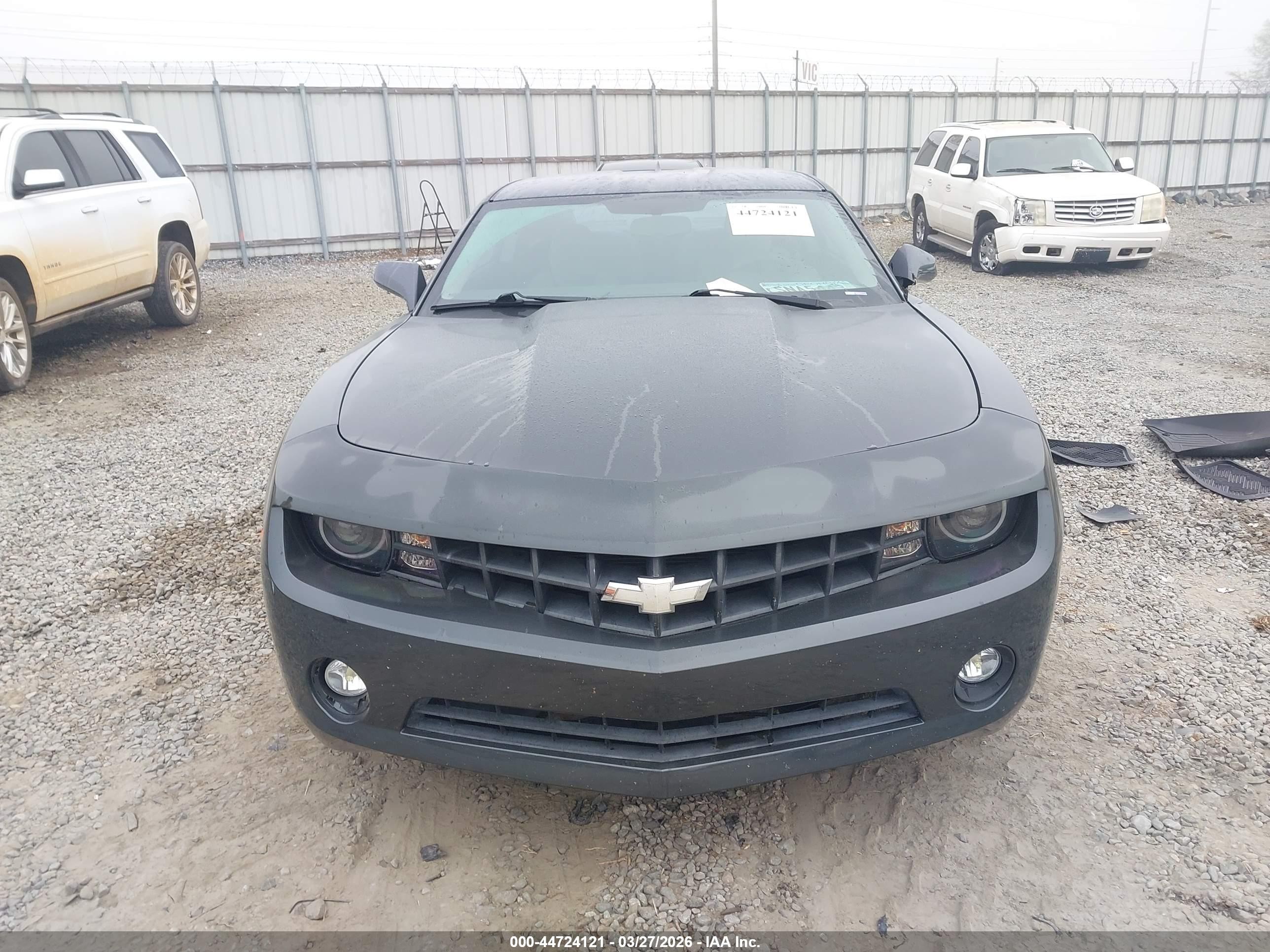 2011 Chevrolet Camaro 2ls Gray vin: 2G1FA1ED4B9158190