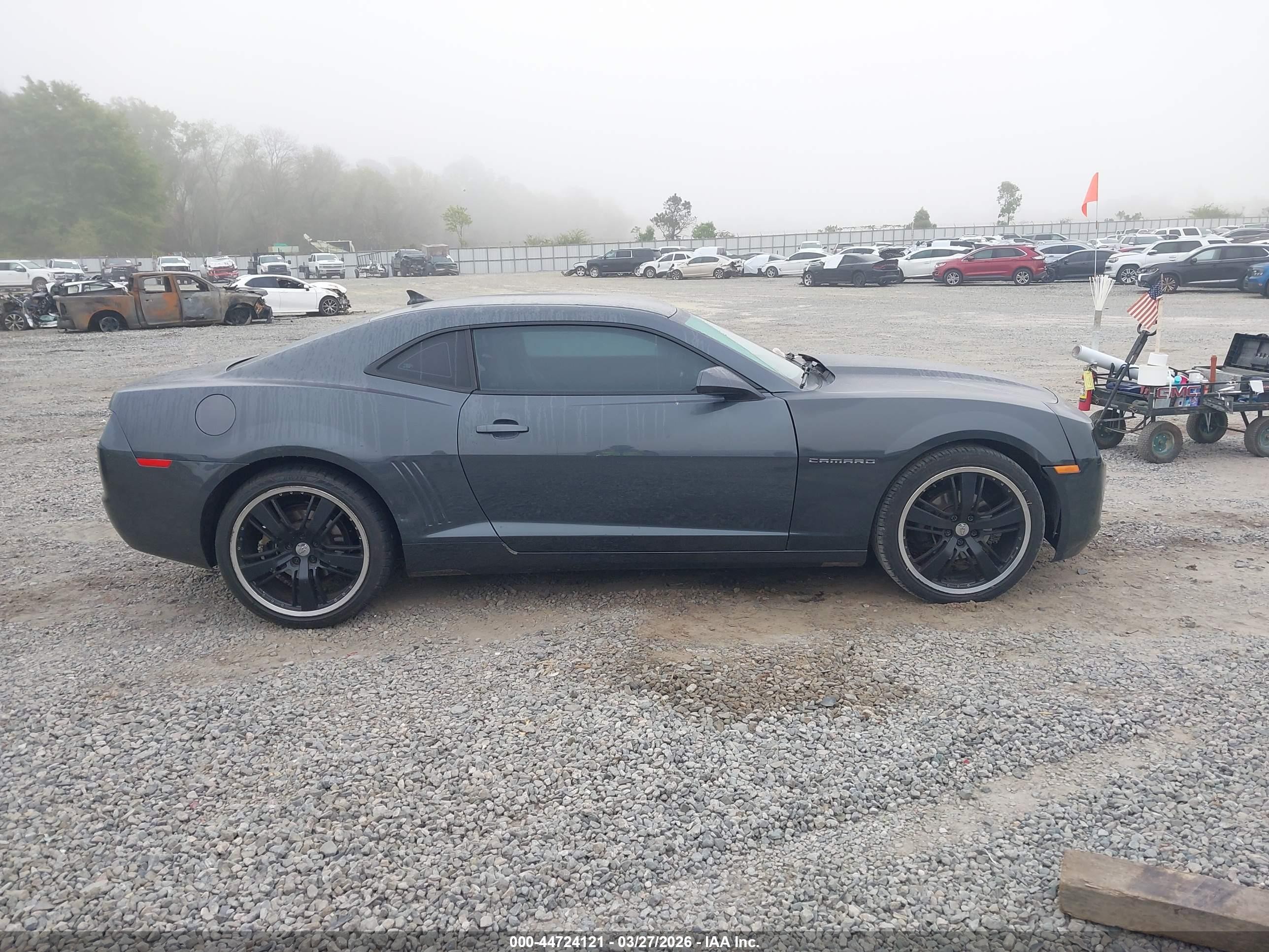 2011 Chevrolet Camaro 2ls Gray vin: 2G1FA1ED4B9158190