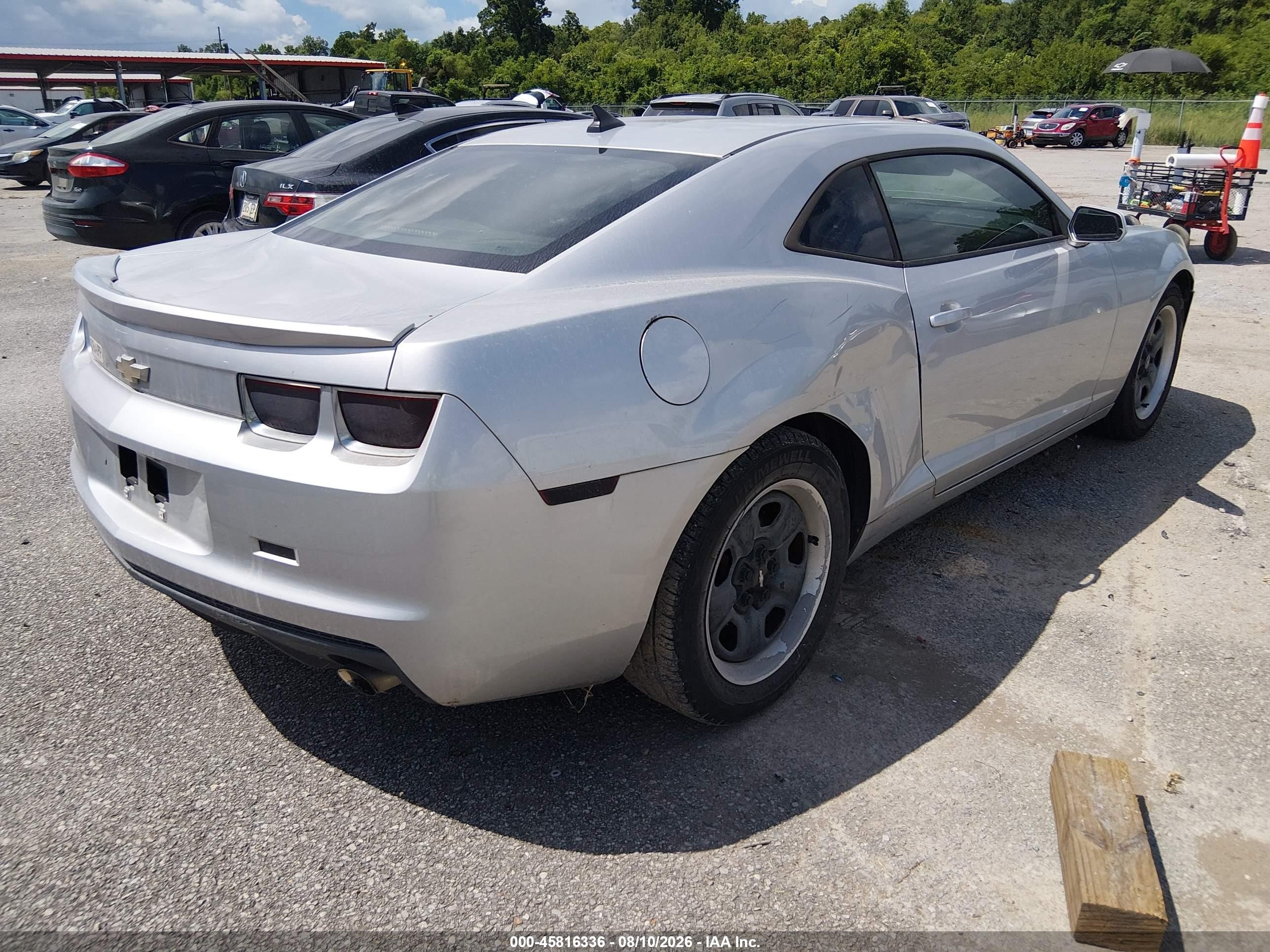 2011 Chevrolet Camaro 2ls Серебряный vin: 2G1FA1ED4B9200759
