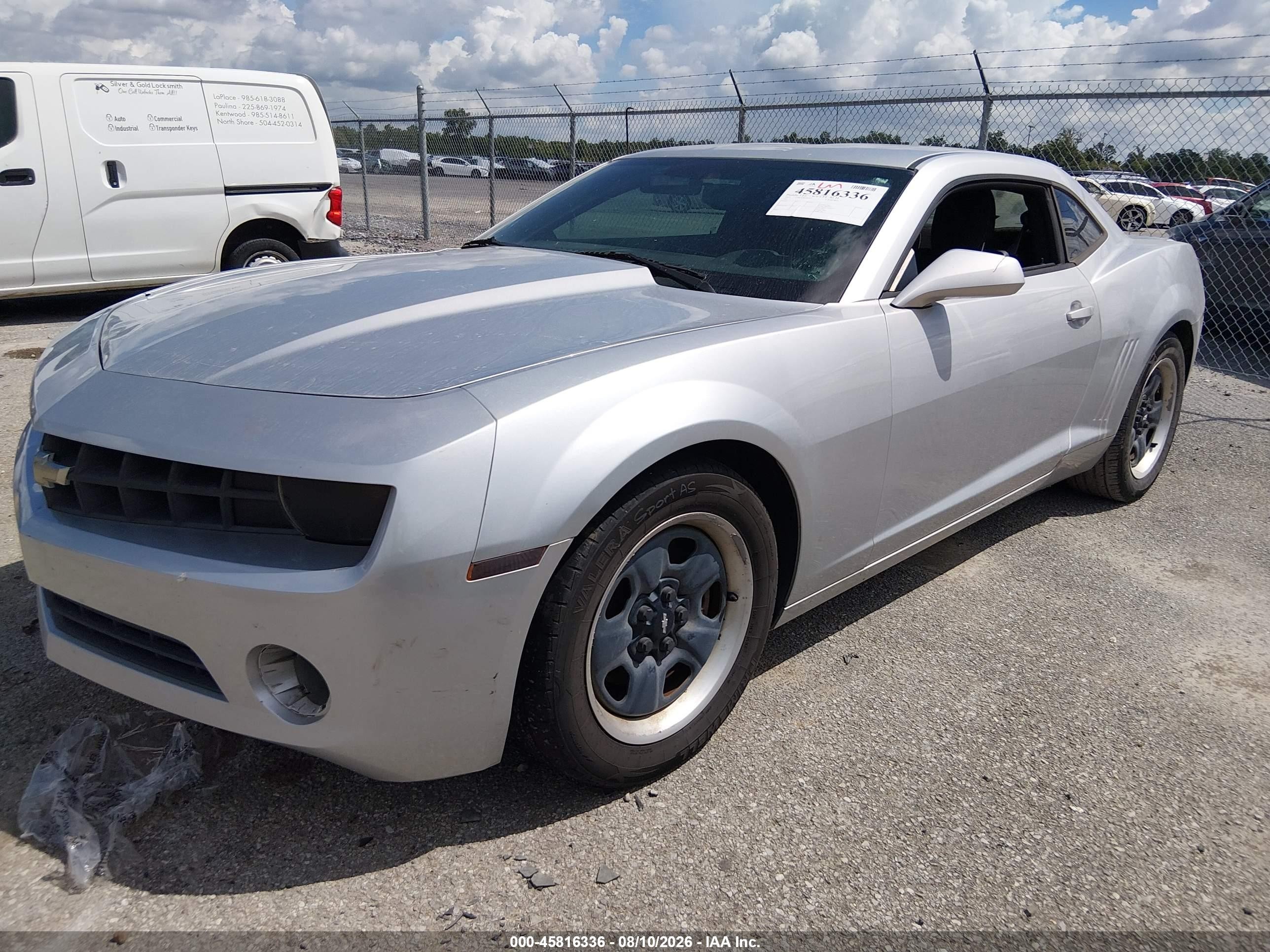 2011 Chevrolet Camaro 2ls Серебряный vin: 2G1FA1ED4B9200759