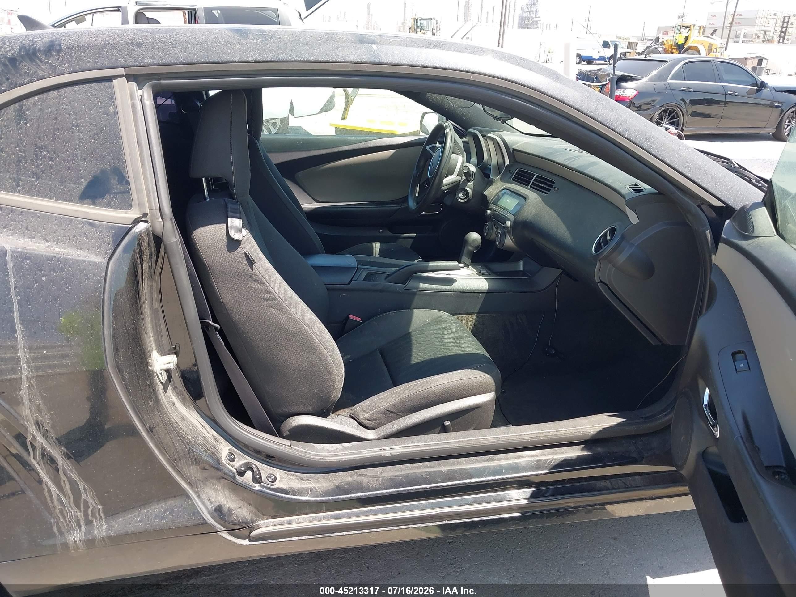 2011 Chevrolet Camaro 2ls Черный vin: 2G1FA1ED6B9124705