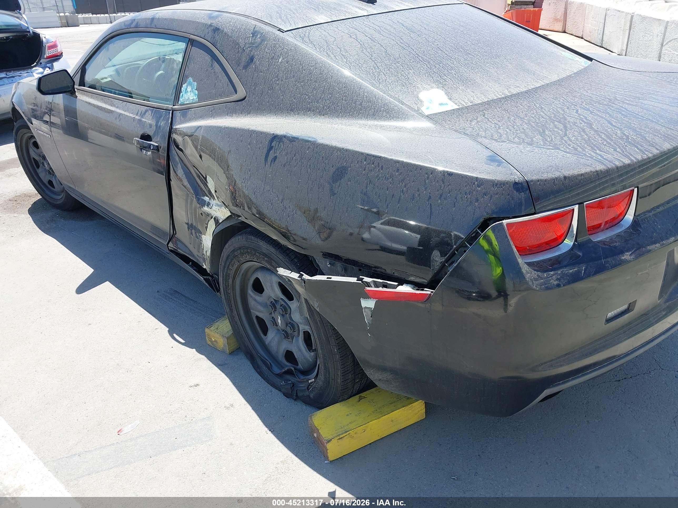 2011 Chevrolet Camaro 2ls Черный vin: 2G1FA1ED6B9124705