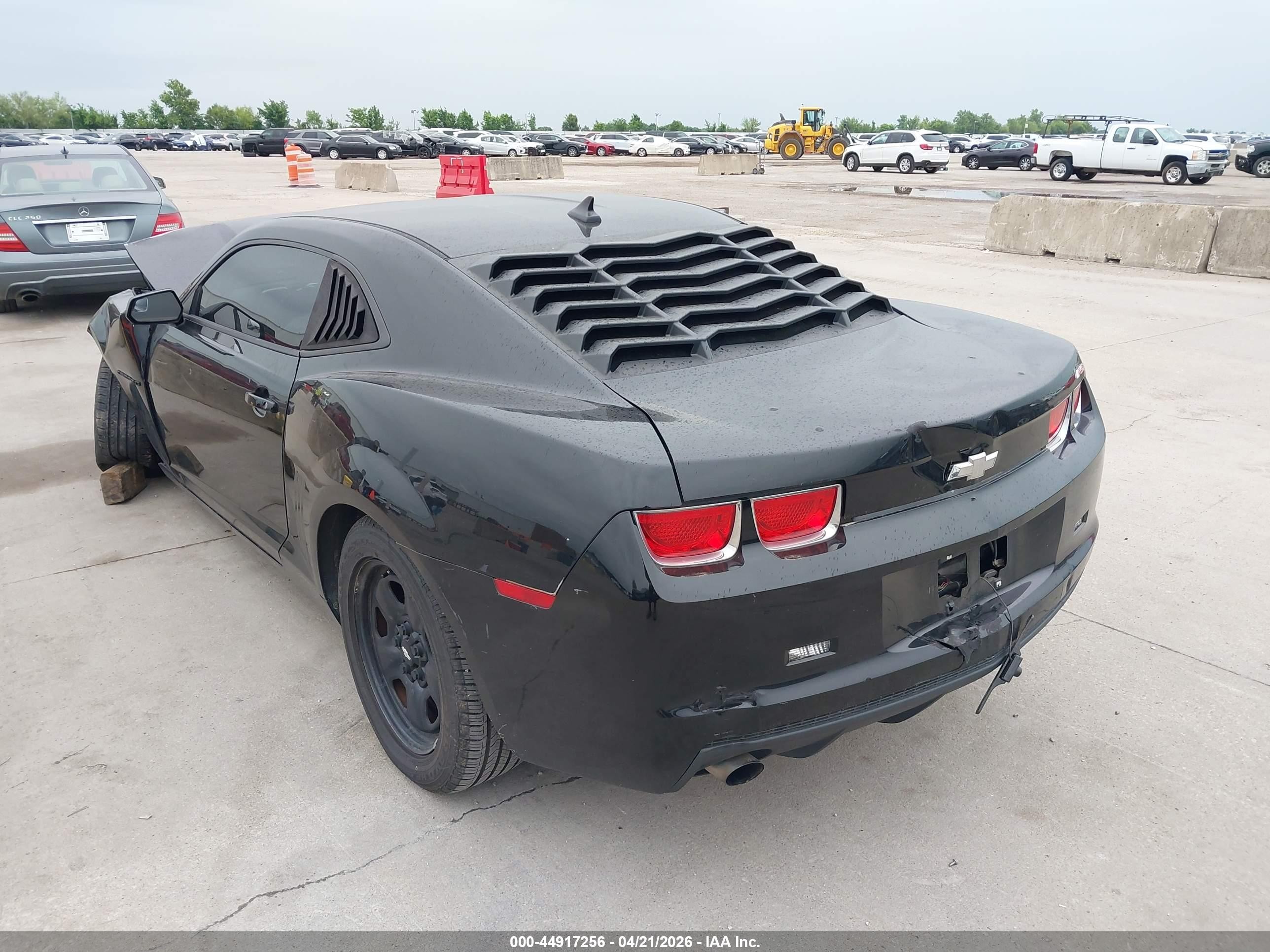 2011 Chevrolet Camaro 2ls Черный vin: 2G1FA1ED6B9137762