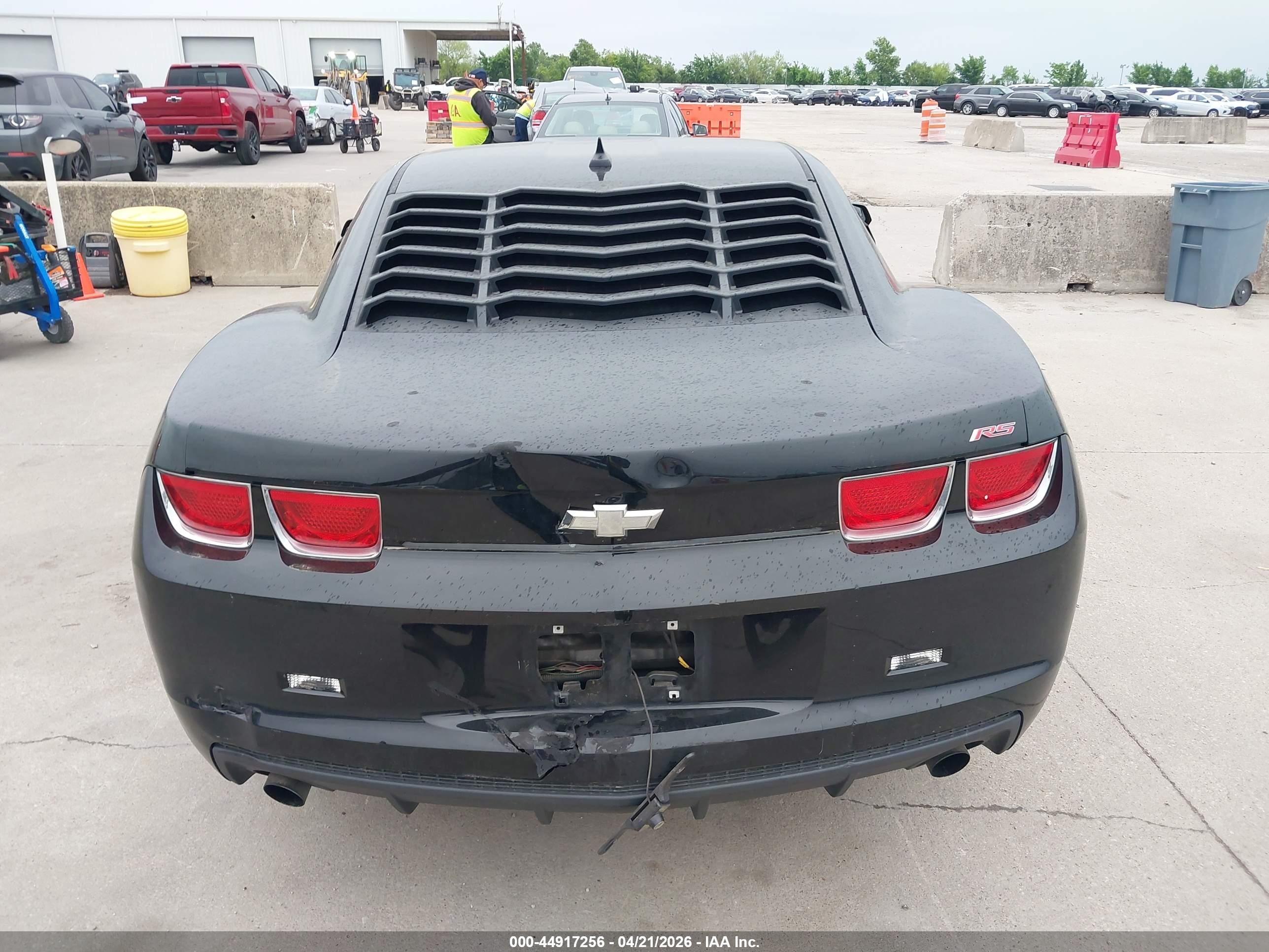 2011 Chevrolet Camaro 2ls Черный vin: 2G1FA1ED6B9137762