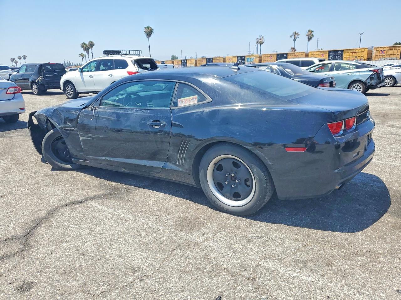 2011 Chevrolet Camaro Ls Black vin: 2G1FA1ED6B9160104