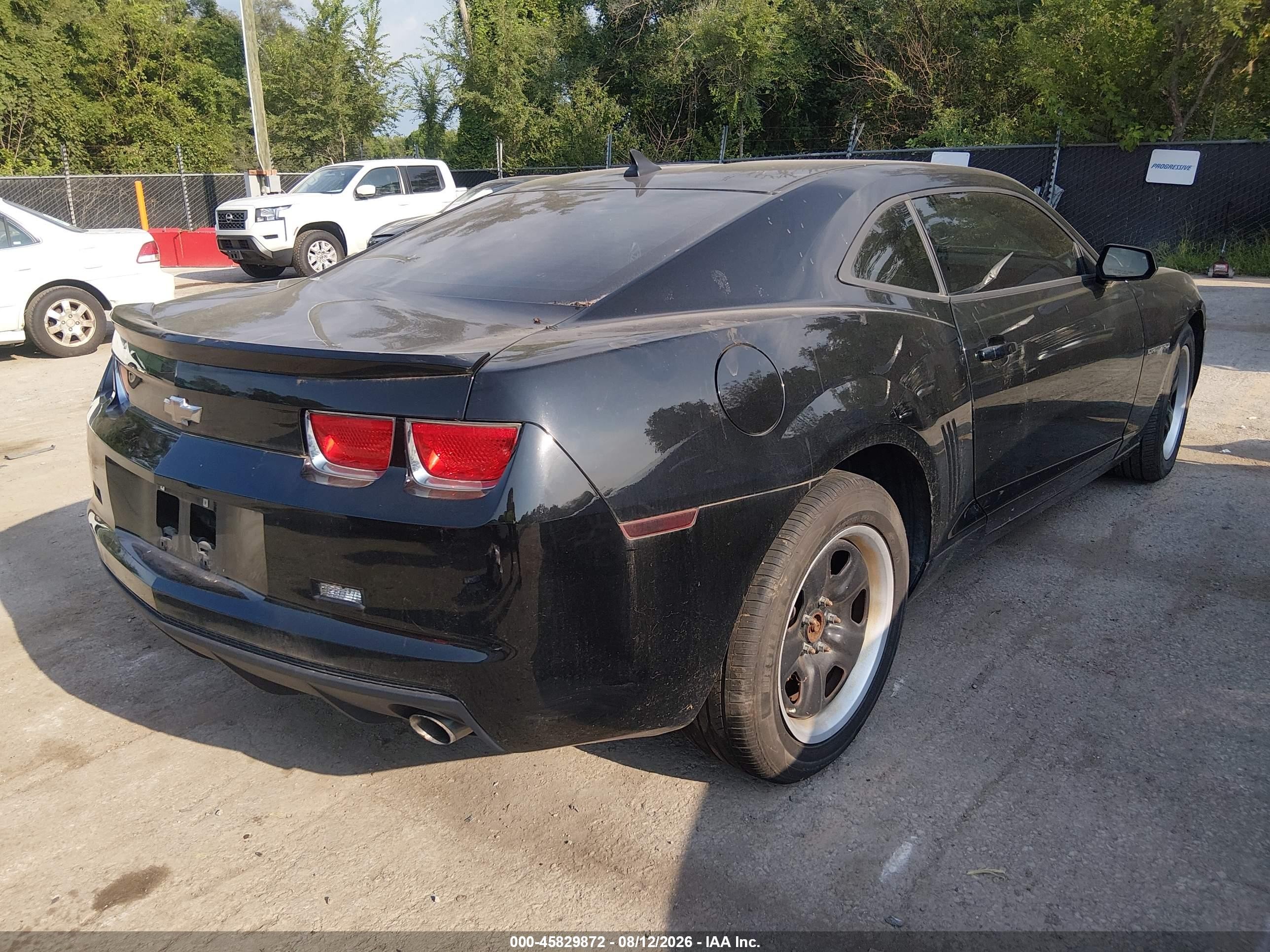 2011 Chevrolet Camaro 2ls Black vin: 2G1FA1ED6B9160801