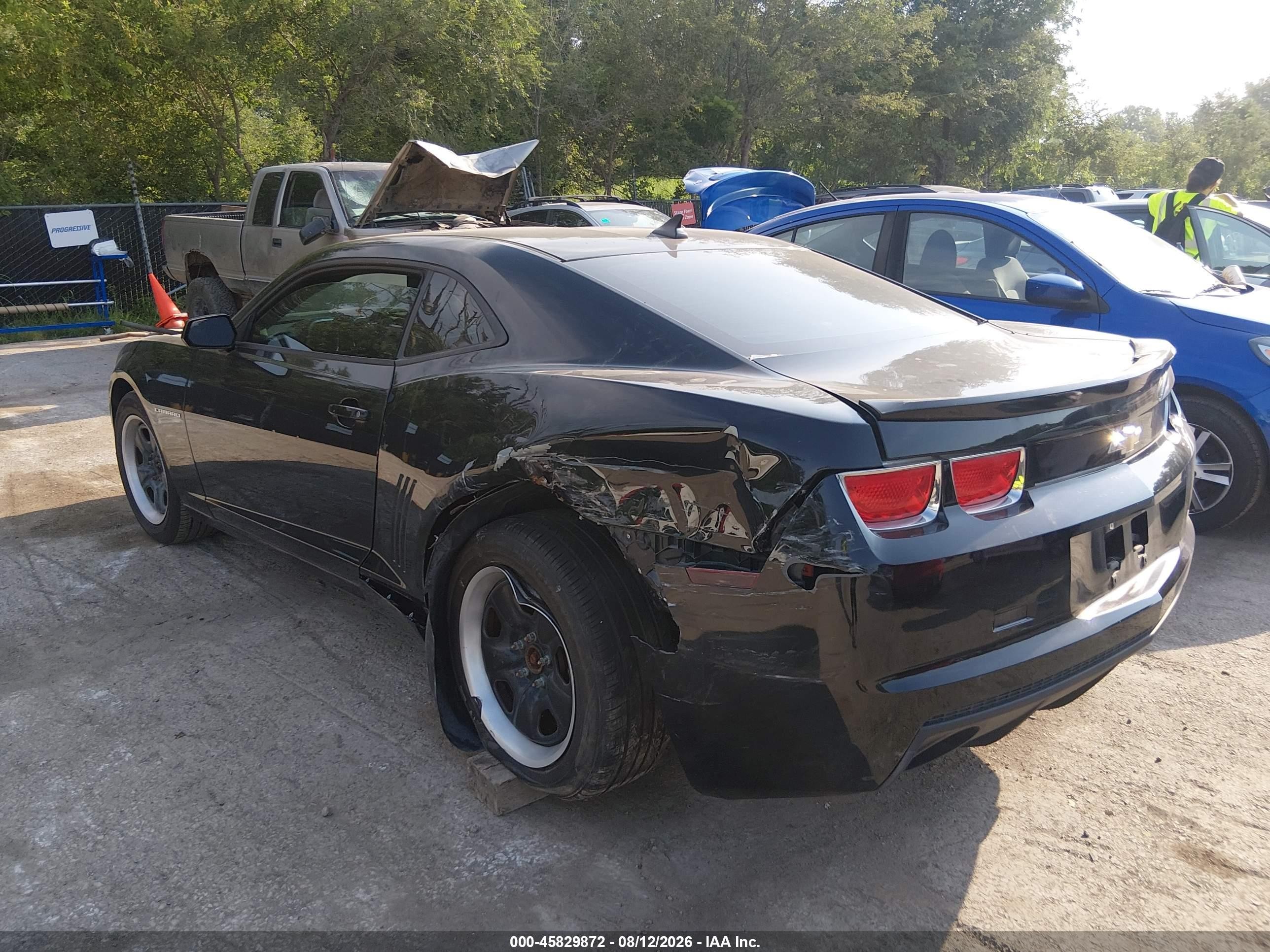 2011 Chevrolet Camaro 2ls Black vin: 2G1FA1ED6B9160801