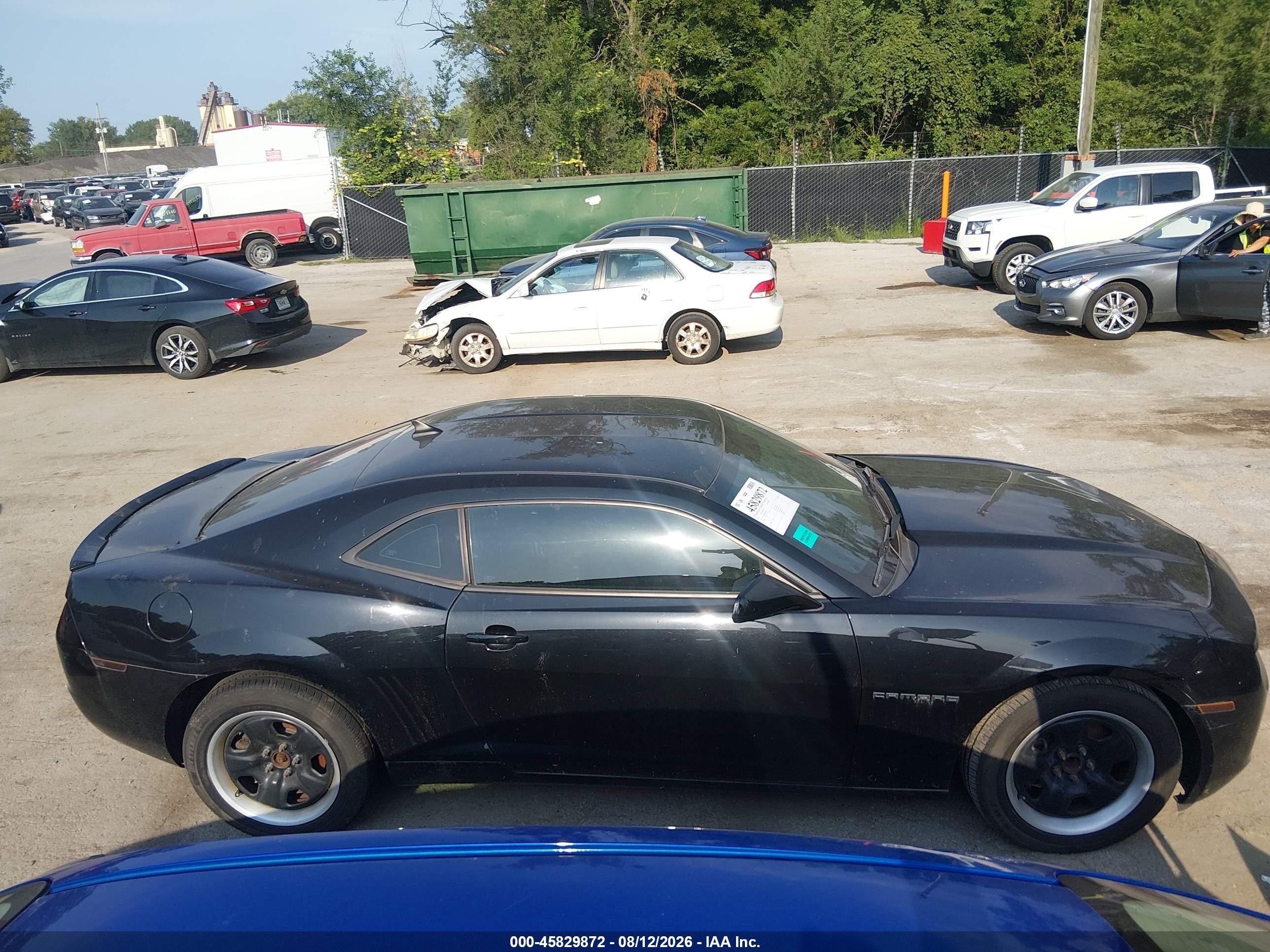 2011 Chevrolet Camaro 2ls Black vin: 2G1FA1ED6B9160801