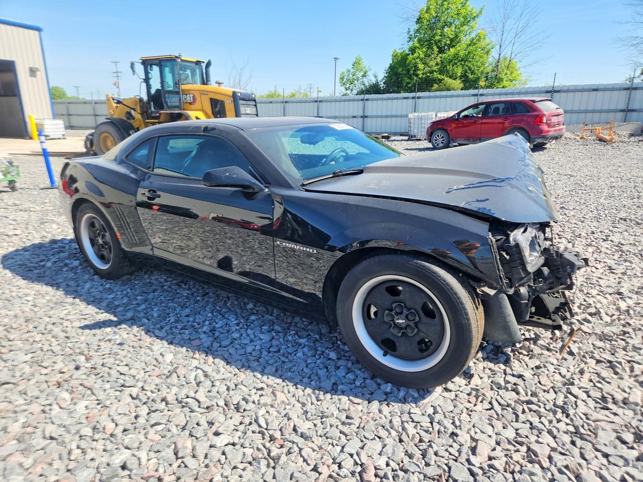 2011 Chevrolet Camaro Ls Black vin: 2G1FA1ED6B9188730
