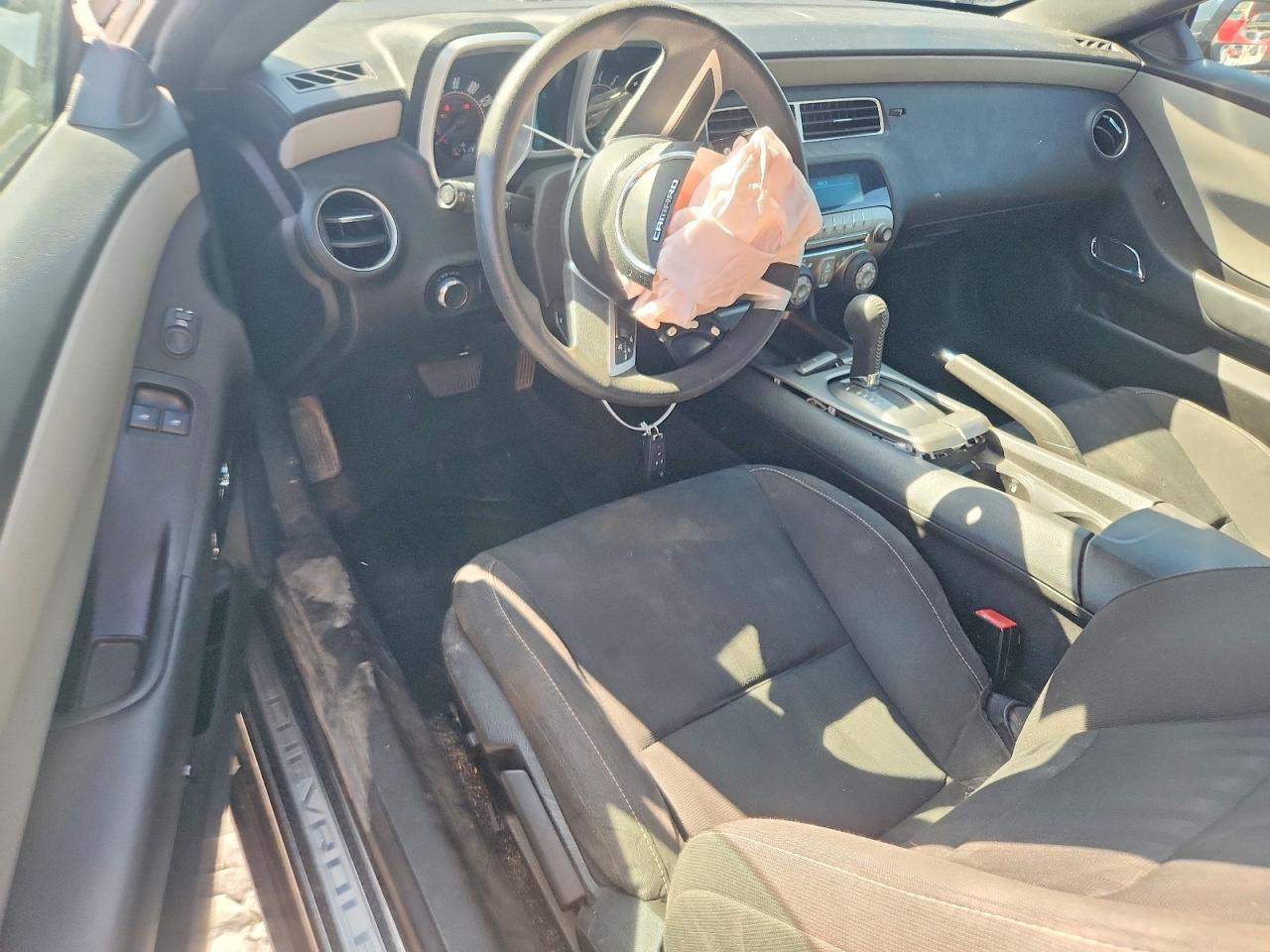 2011 Chevrolet Camaro Ls Black vin: 2G1FA1ED6B9188730