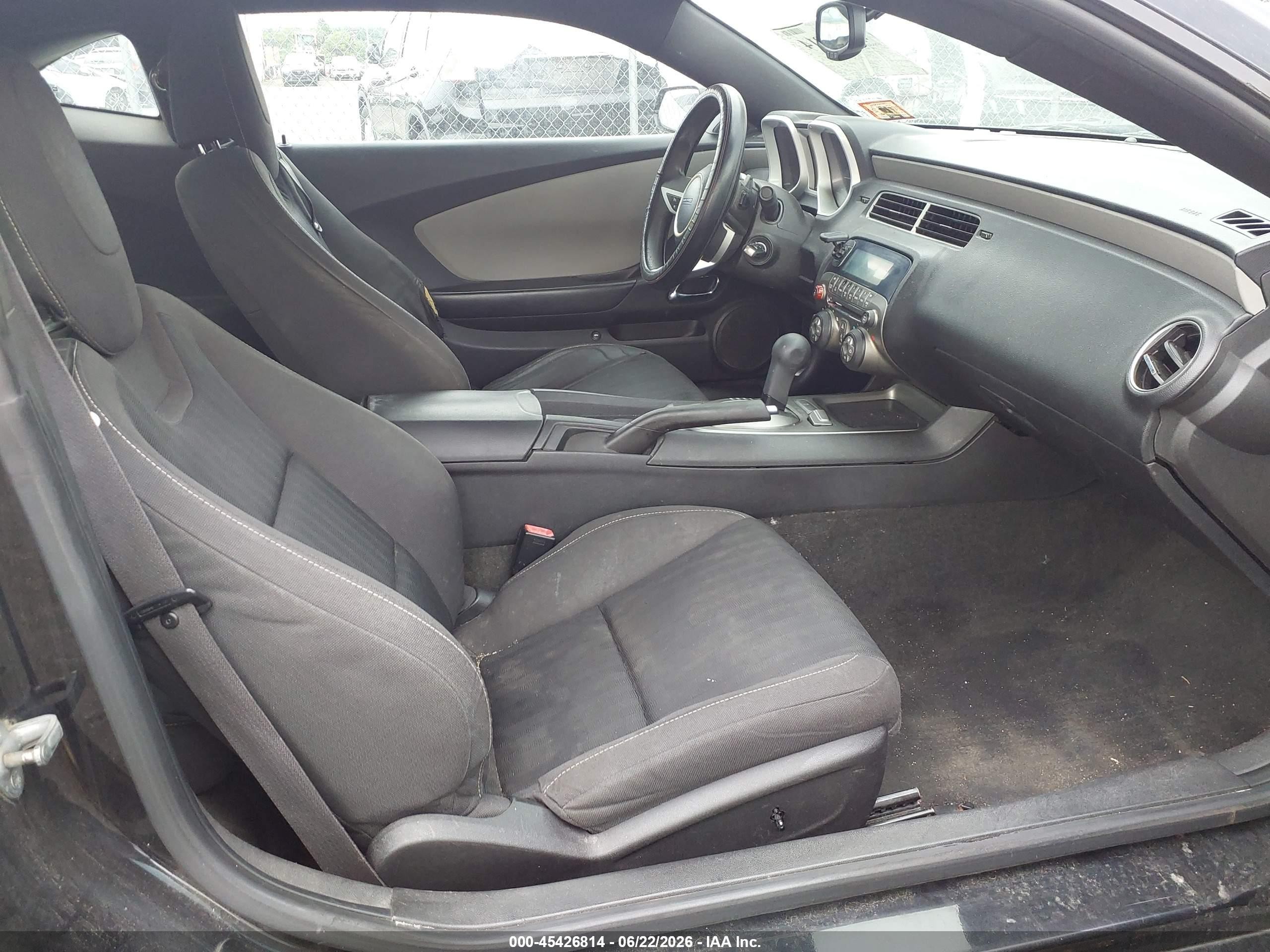 2011 Chevrolet Camaro 2ls Black vin: 2G1FA1ED7B9145367