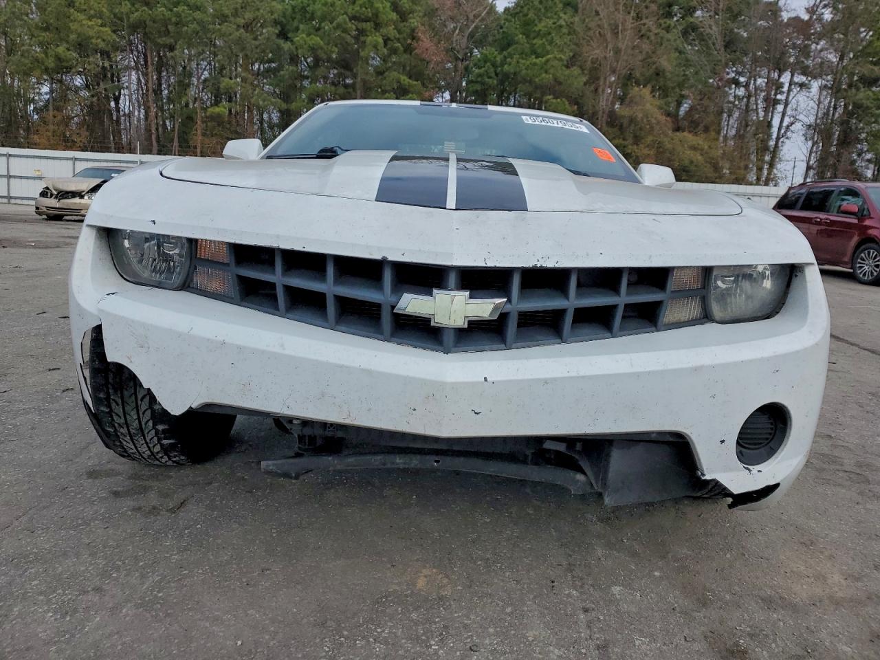 2011 Chevrolet Camaro Ls White vin: 2G1FA1ED7B9160399