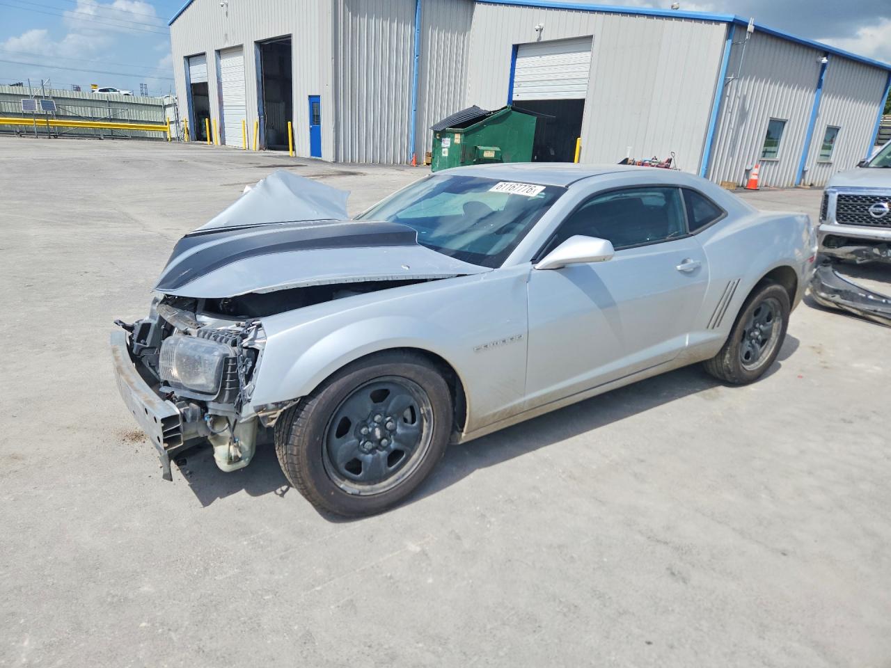 2011 Chevrolet Camaro Ls Серебряный vin: 2G1FA1ED8B9136175