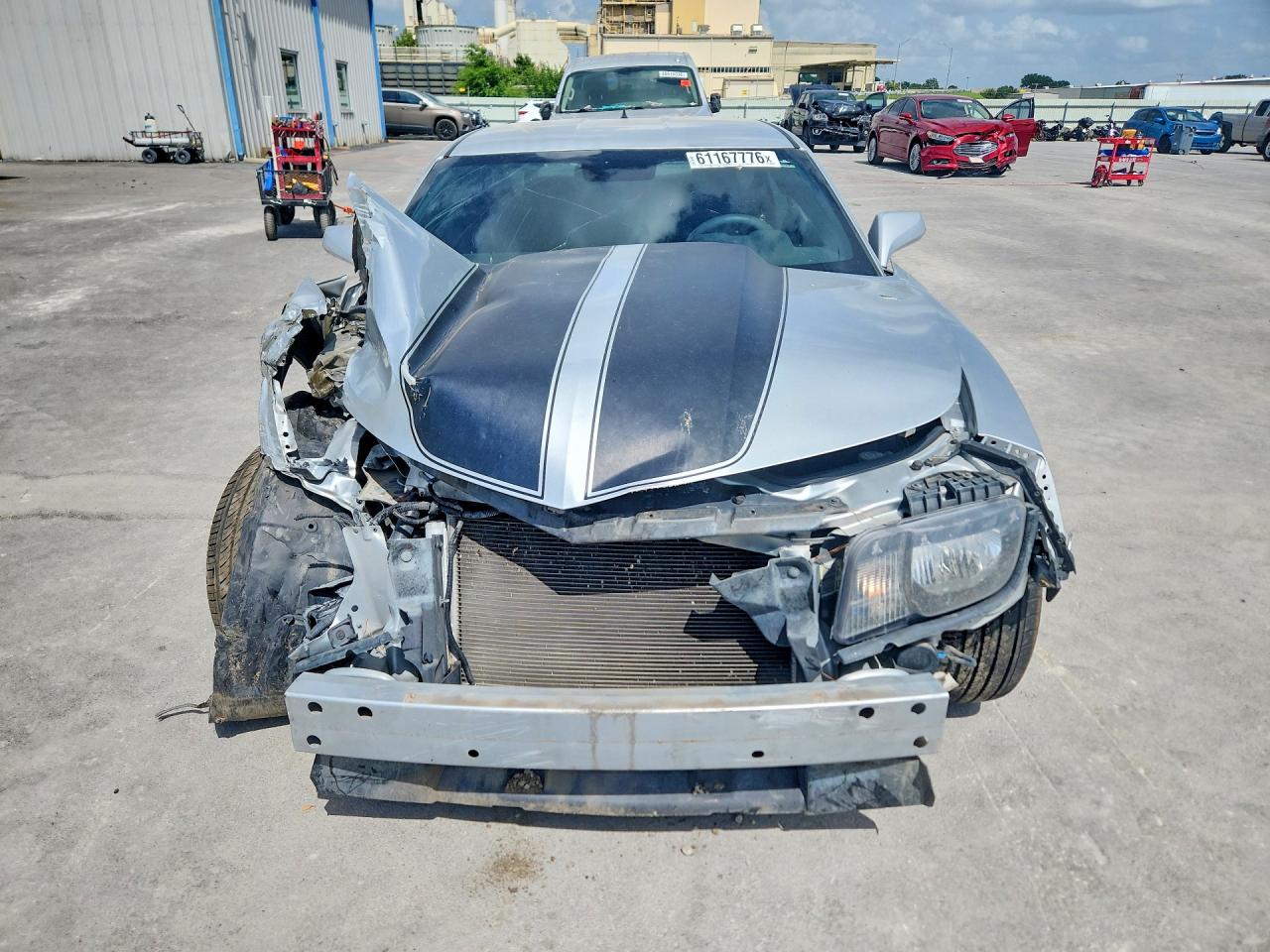 2011 Chevrolet Camaro Ls Серебряный vin: 2G1FA1ED8B9136175