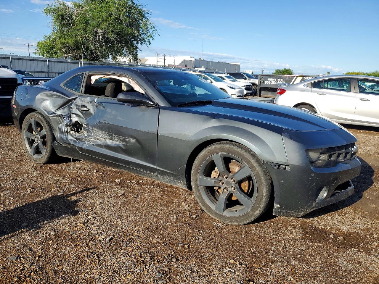 2011 Chevrolet Camaro Ls Серый vin: 2G1FA1ED8B9140243