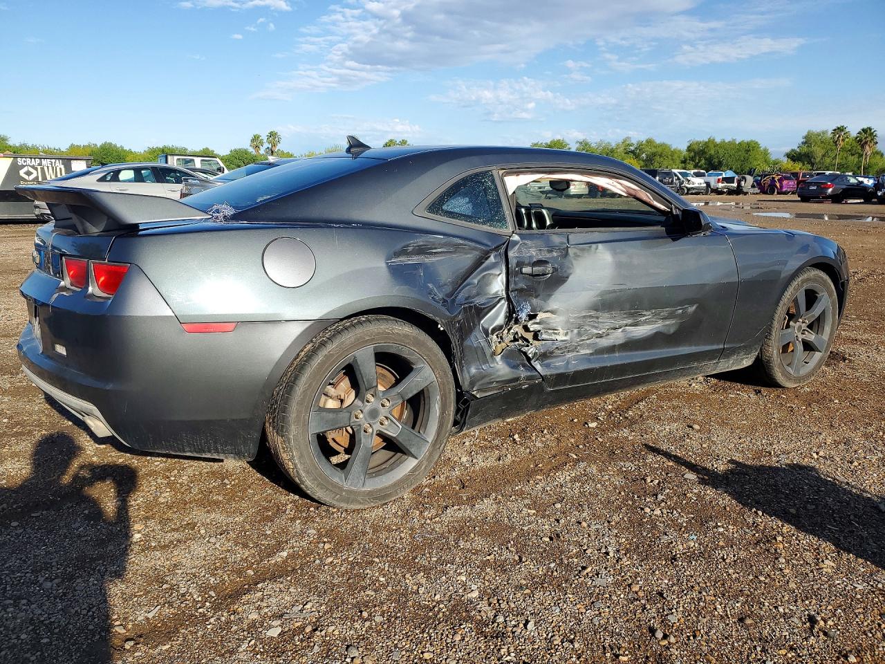 2011 Chevrolet Camaro Ls Серый vin: 2G1FA1ED8B9140243